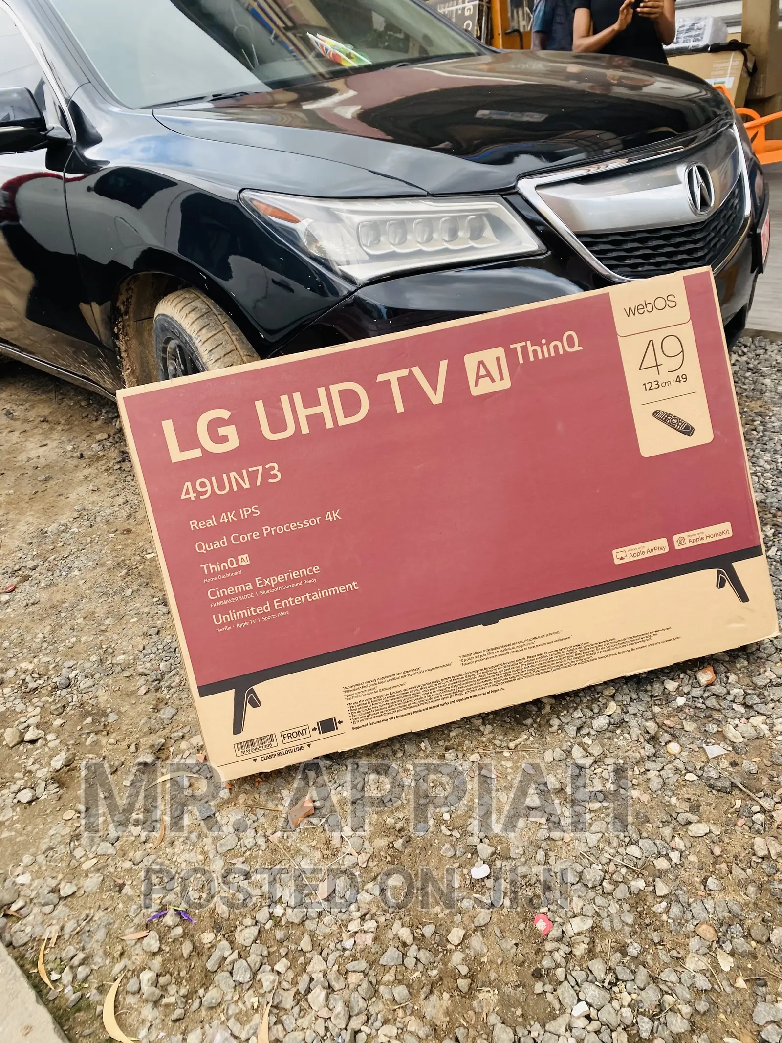 Reliable LG 49 Inch 49un7340 Basic Black Smart Tv(Black)