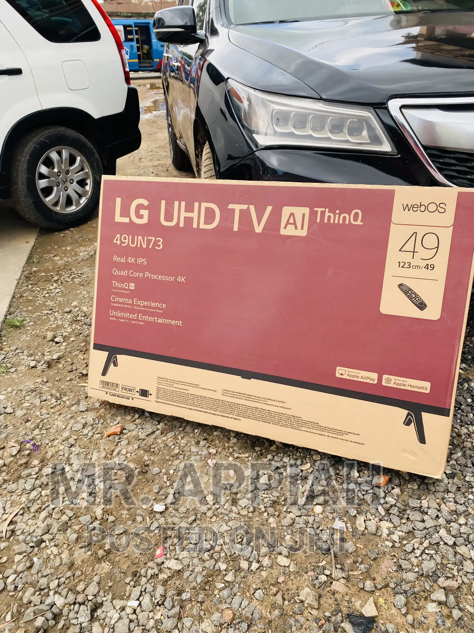 Reliable LG 49 Inch 49un7340 Basic Black Smart Tv(Black)