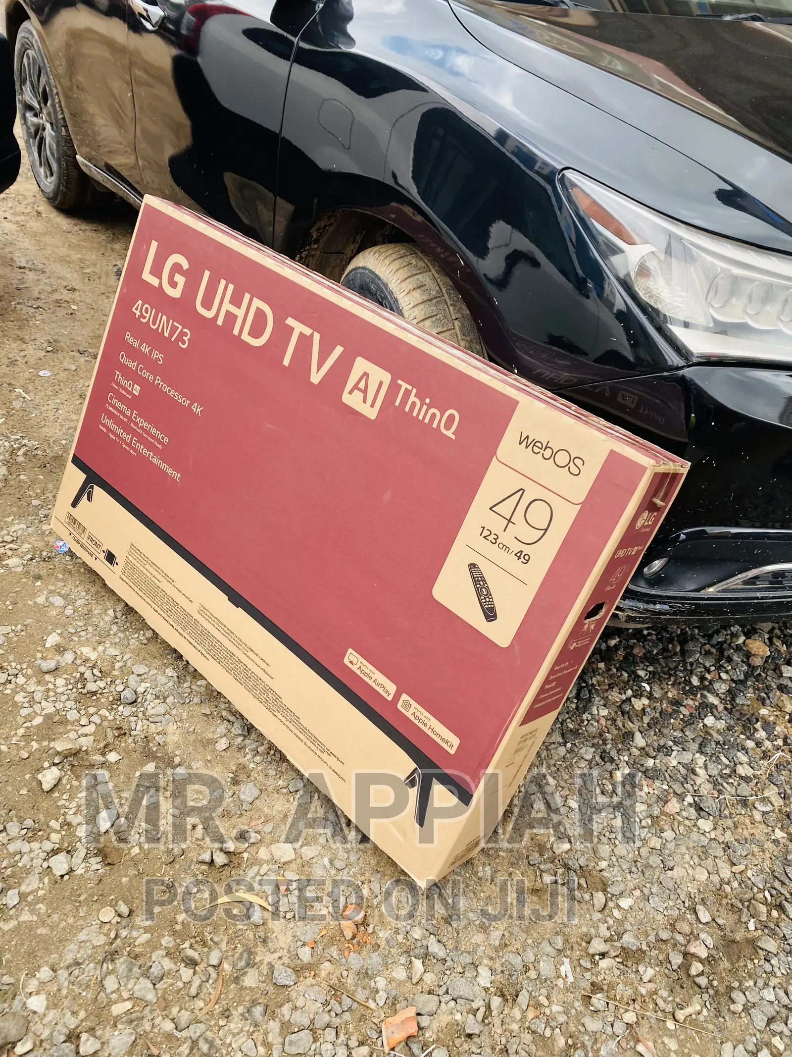 New Arrival for LG 49”49un7340 Uhd Real LED Tv(Black).