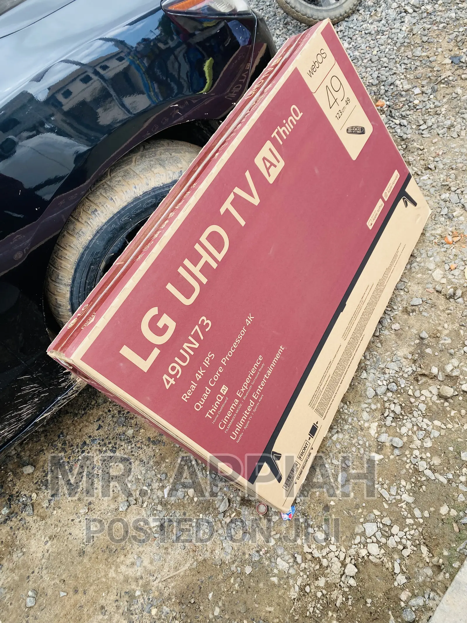 New Arrival for LG 49”49un7340 Uhd Real LED Tv(Black).