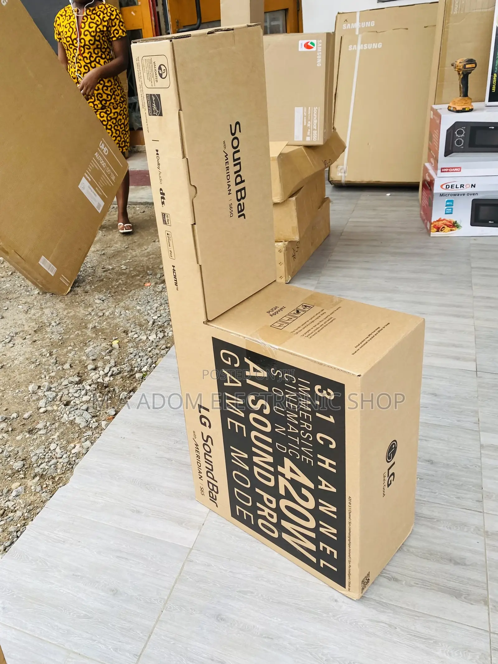 Sealed in Box LG S65Q Bluetooth Sound Bar(3.1channel)