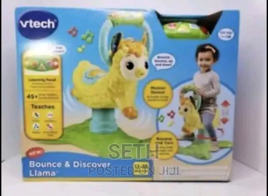 Children Kids Vtech Bounce and Discover Llama Interactive