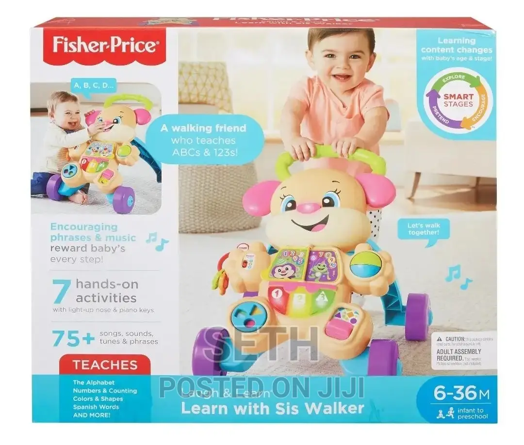 Fisher-Price Smart Stages Learn With Puppy Baby Walker