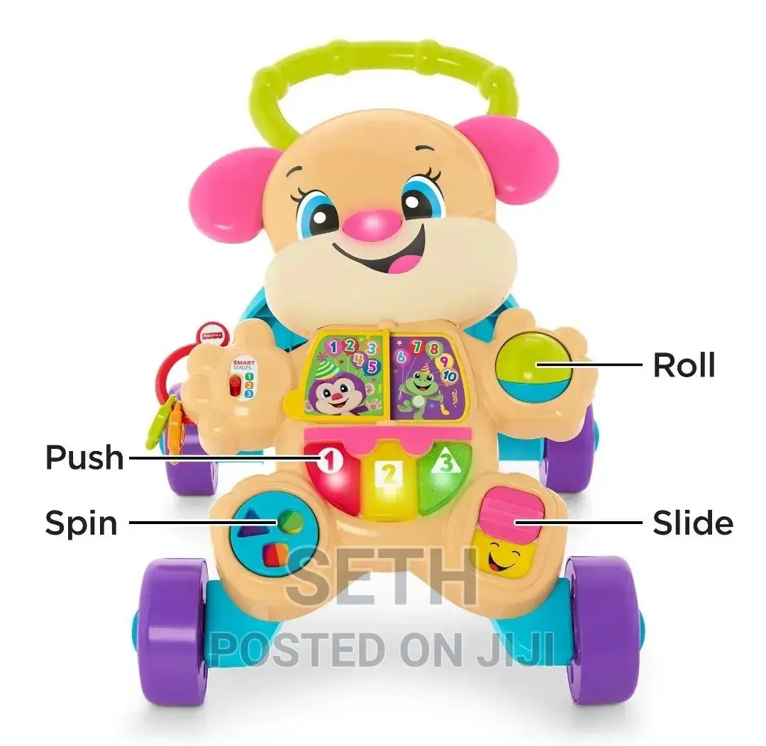 Fisher-Price Smart Stages Learn With Puppy Baby Walker