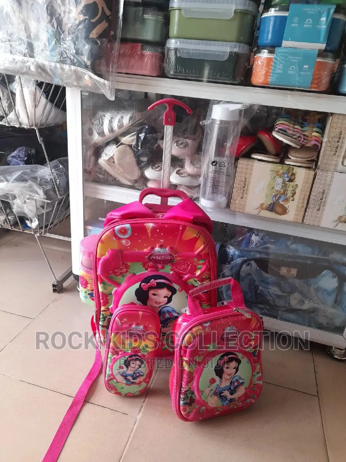 Princesses 4 Inc1 Trolley School Bag Class 1to 3
