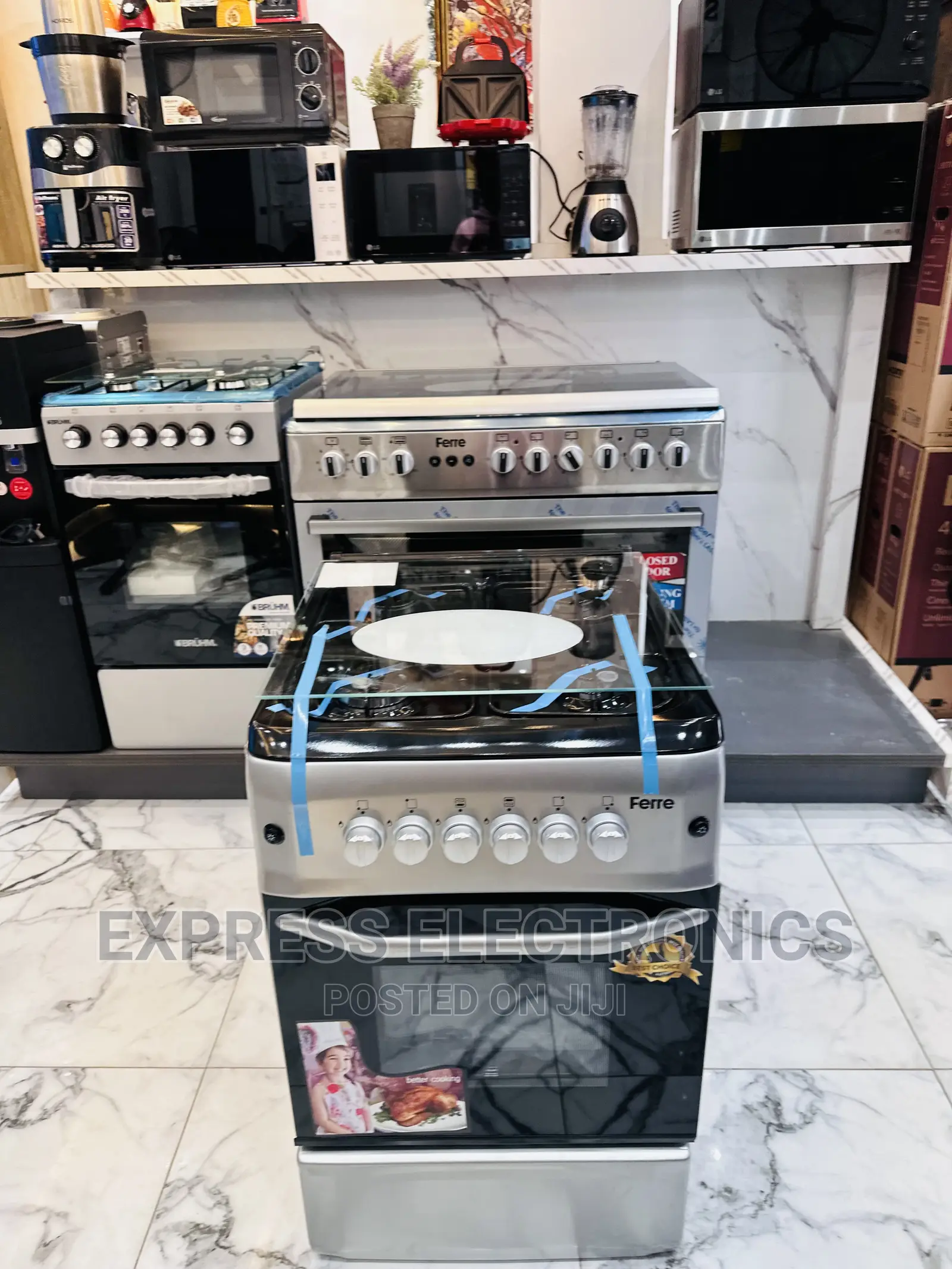 Hot Deal Alert Gas Cooker 50/55 4burner Grey Ignition