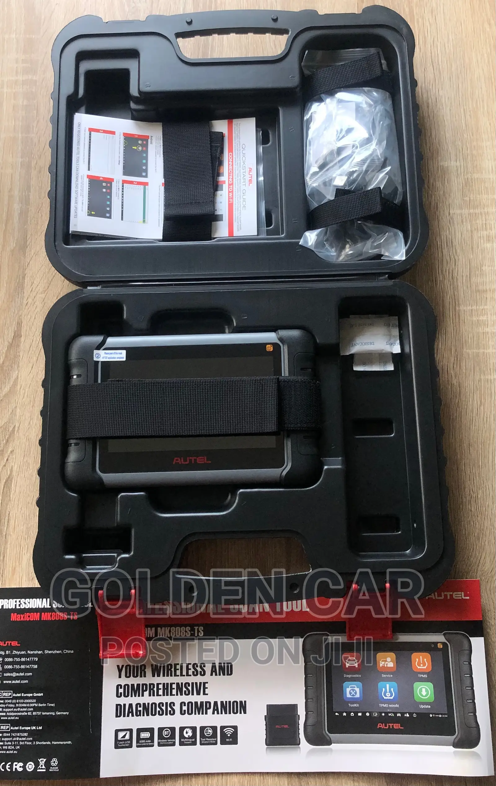 Autel Maxicom Mk808s-ts Bt. Obd2 Car Diagnostic Scanner