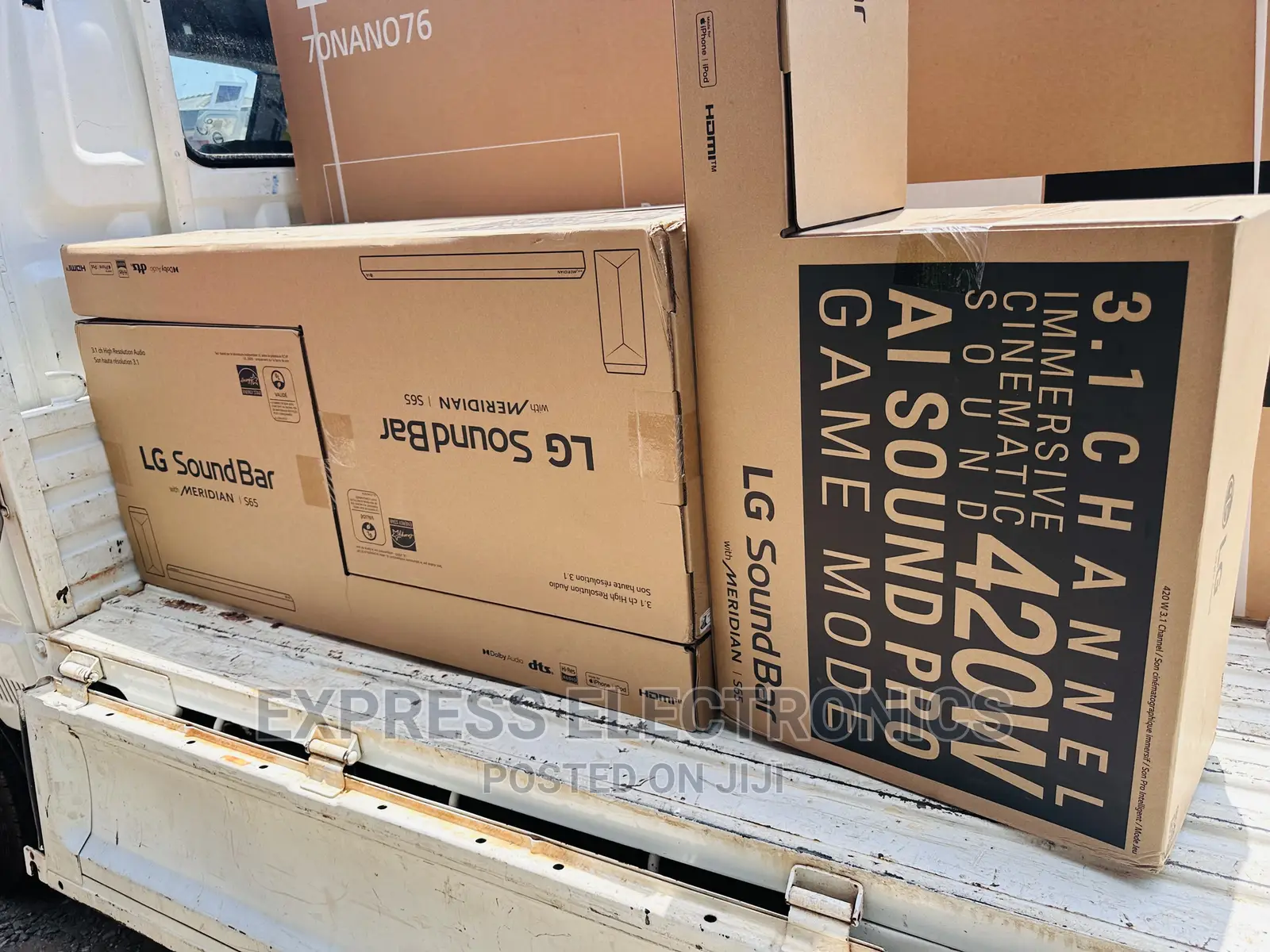 Cinematic Sound Effects LG S65Q Sound System