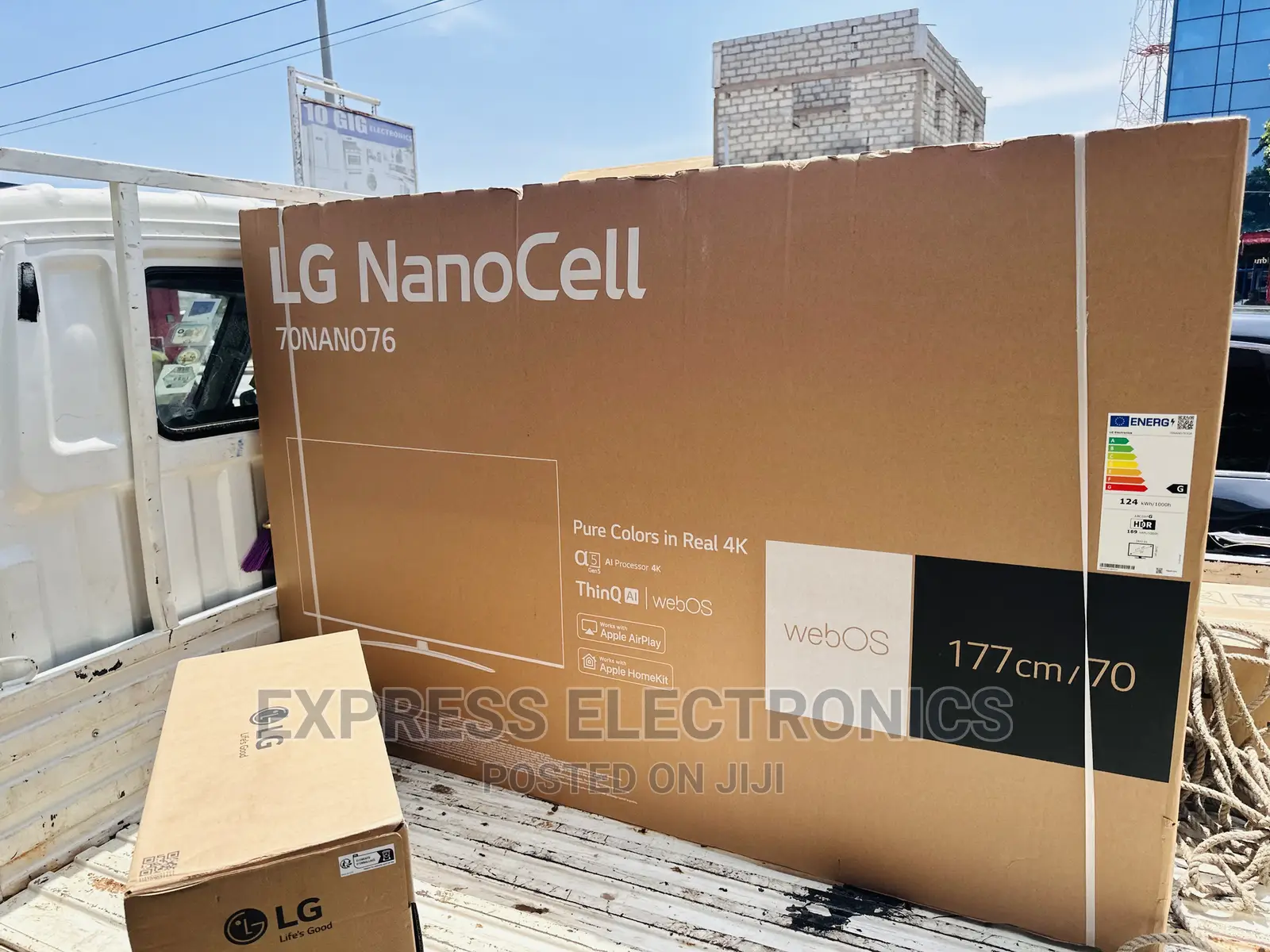 The Ultimate Viewing Experience LG 70”Nano76 Tv UHD Smart