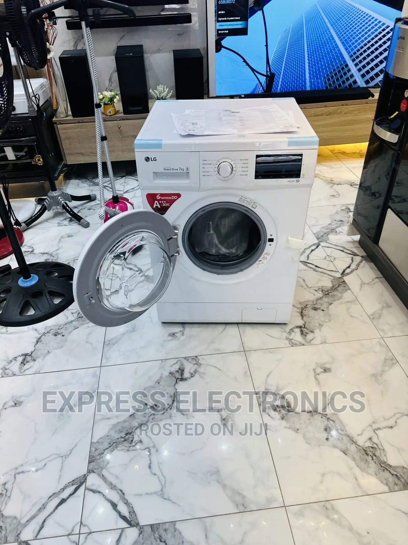Full Touch Panel Control LG Washing Machine 6.5kg Front Load