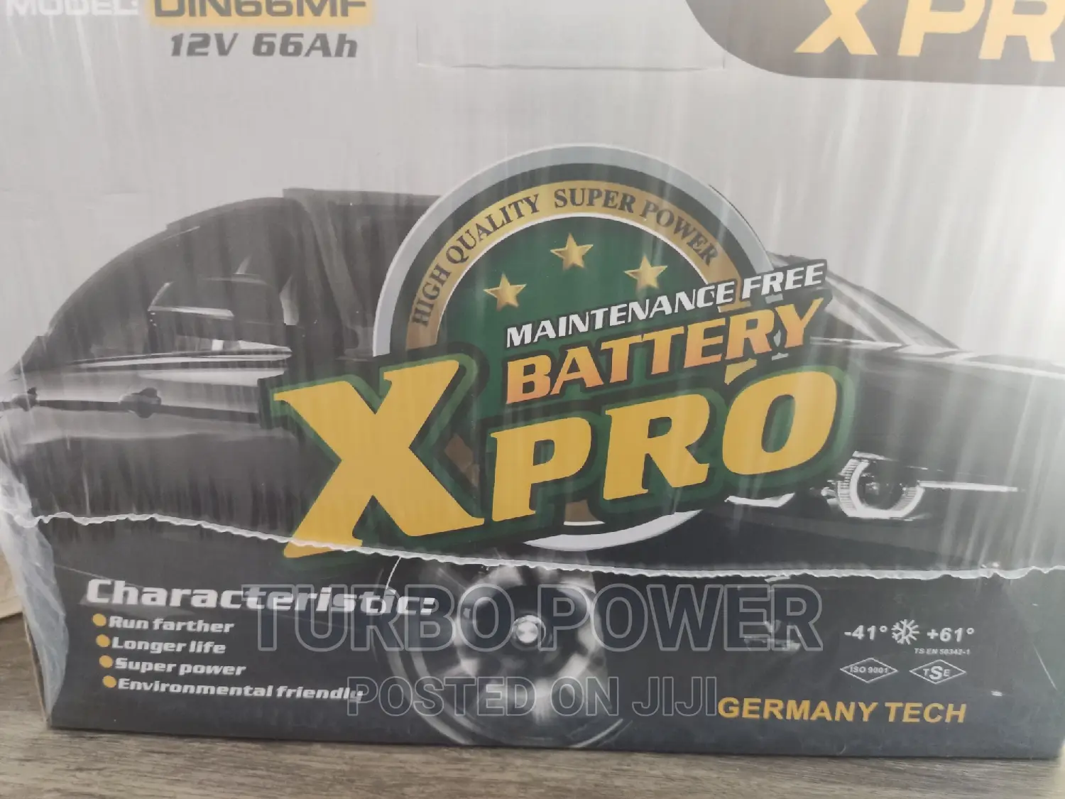 Xpro Batteries 66ah 13 Plates Din66mf-12v