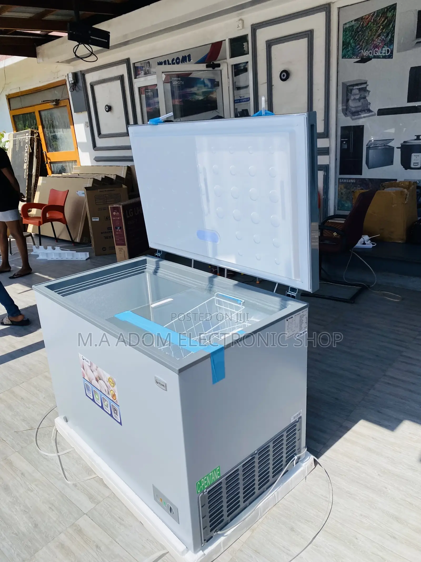 Super Freezing Pearl Single Door Chest Freezer(PCF-380).