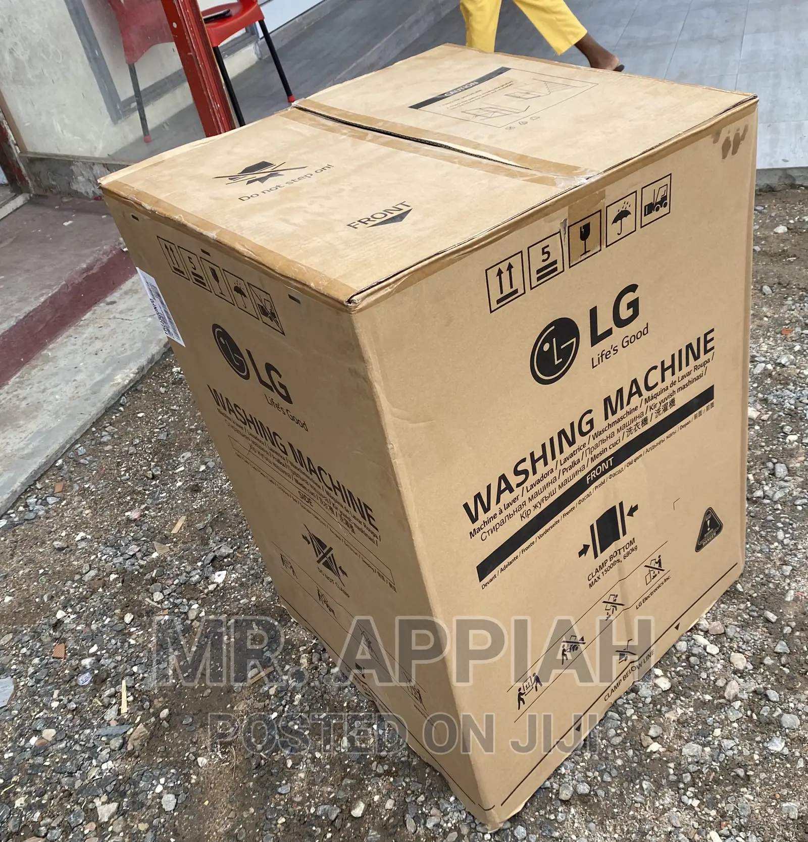 Smart LG Front Load Automatic Washingmachine Fh2j3qdnpo,7kg