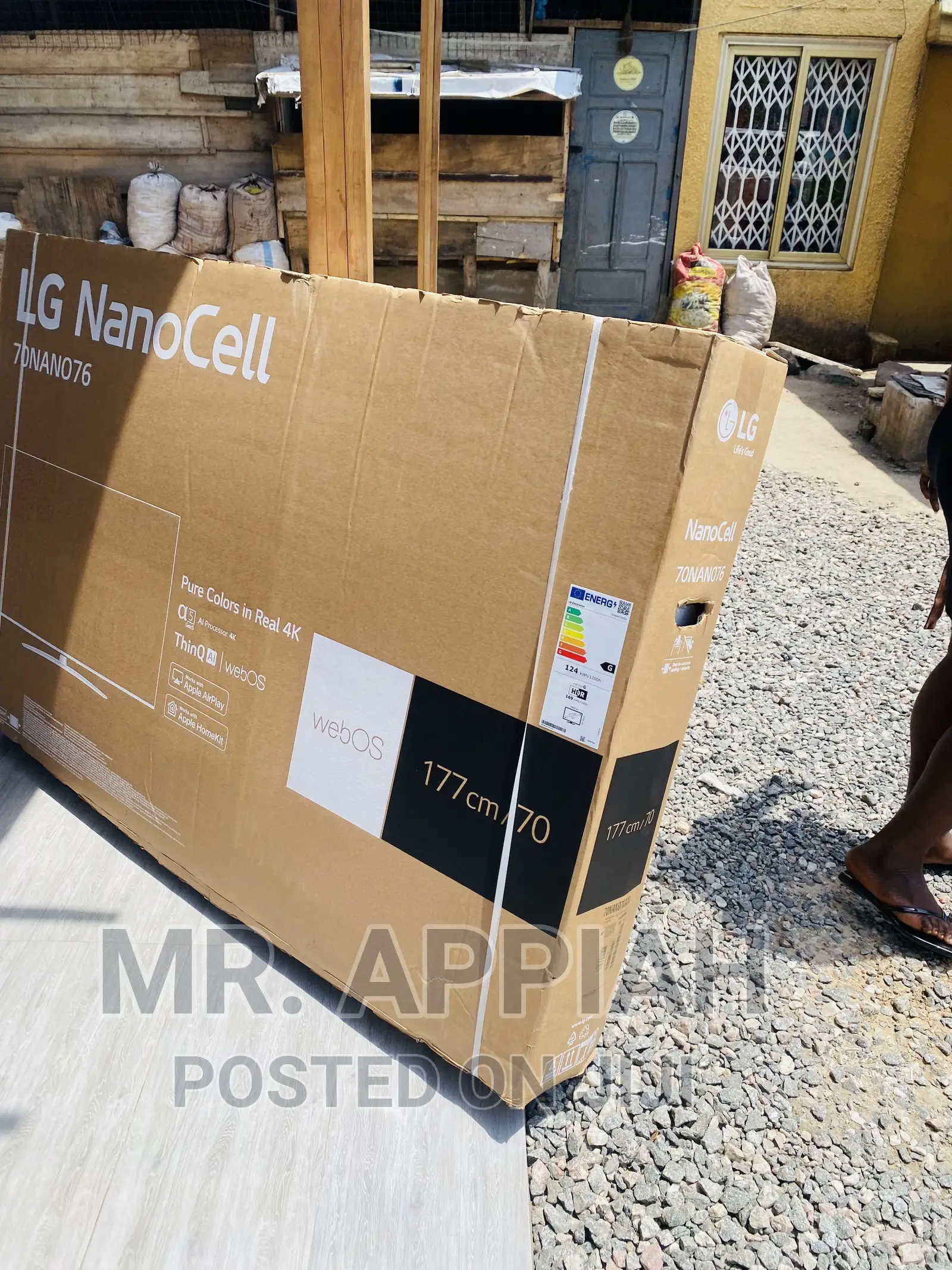 (70NANO763)Fresh in Box  LG 70 Inch Nanocell Smart Tv 