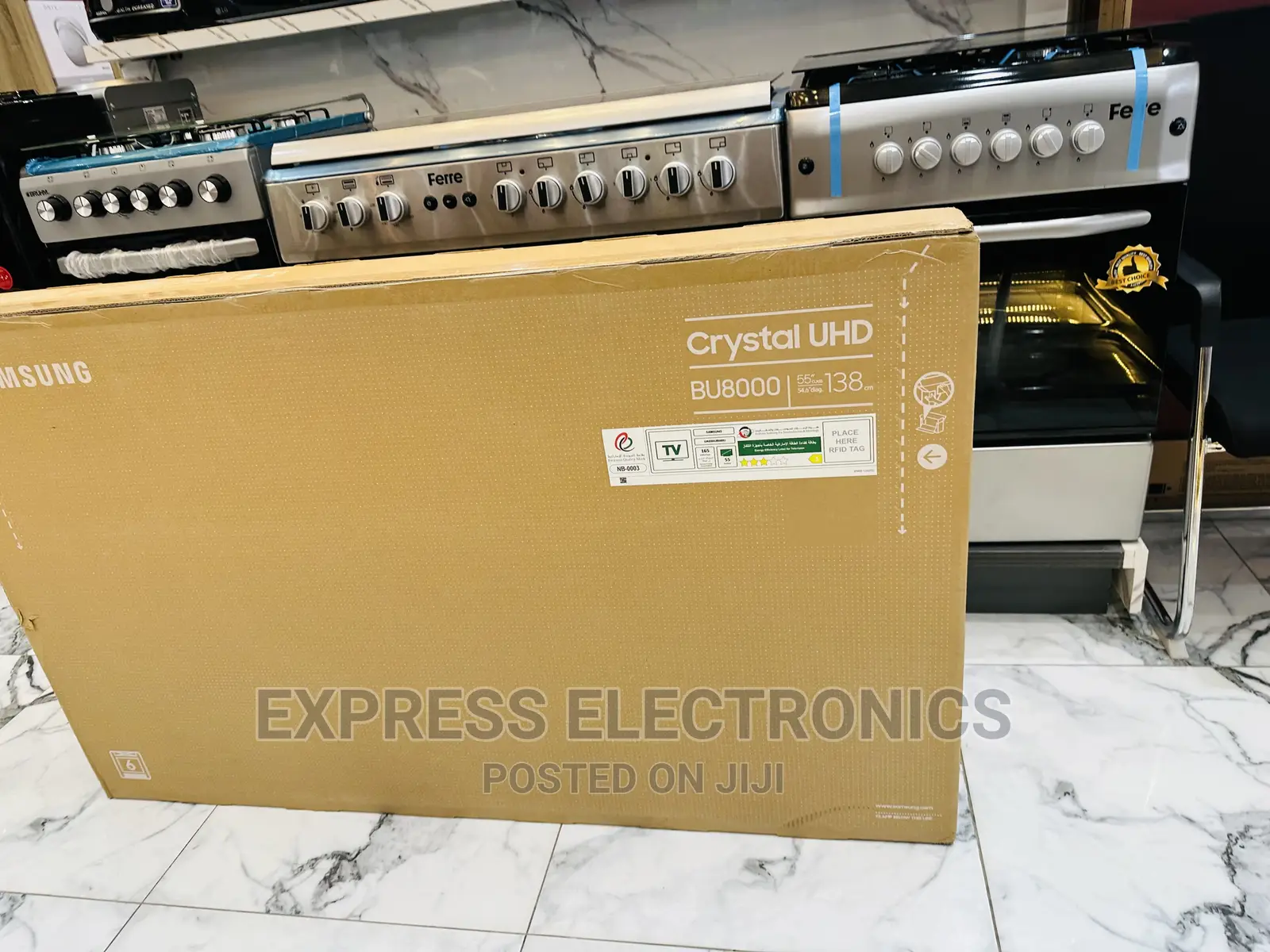 Pure Color With HDR Samsung Uhd Led Display 55”Bu8000