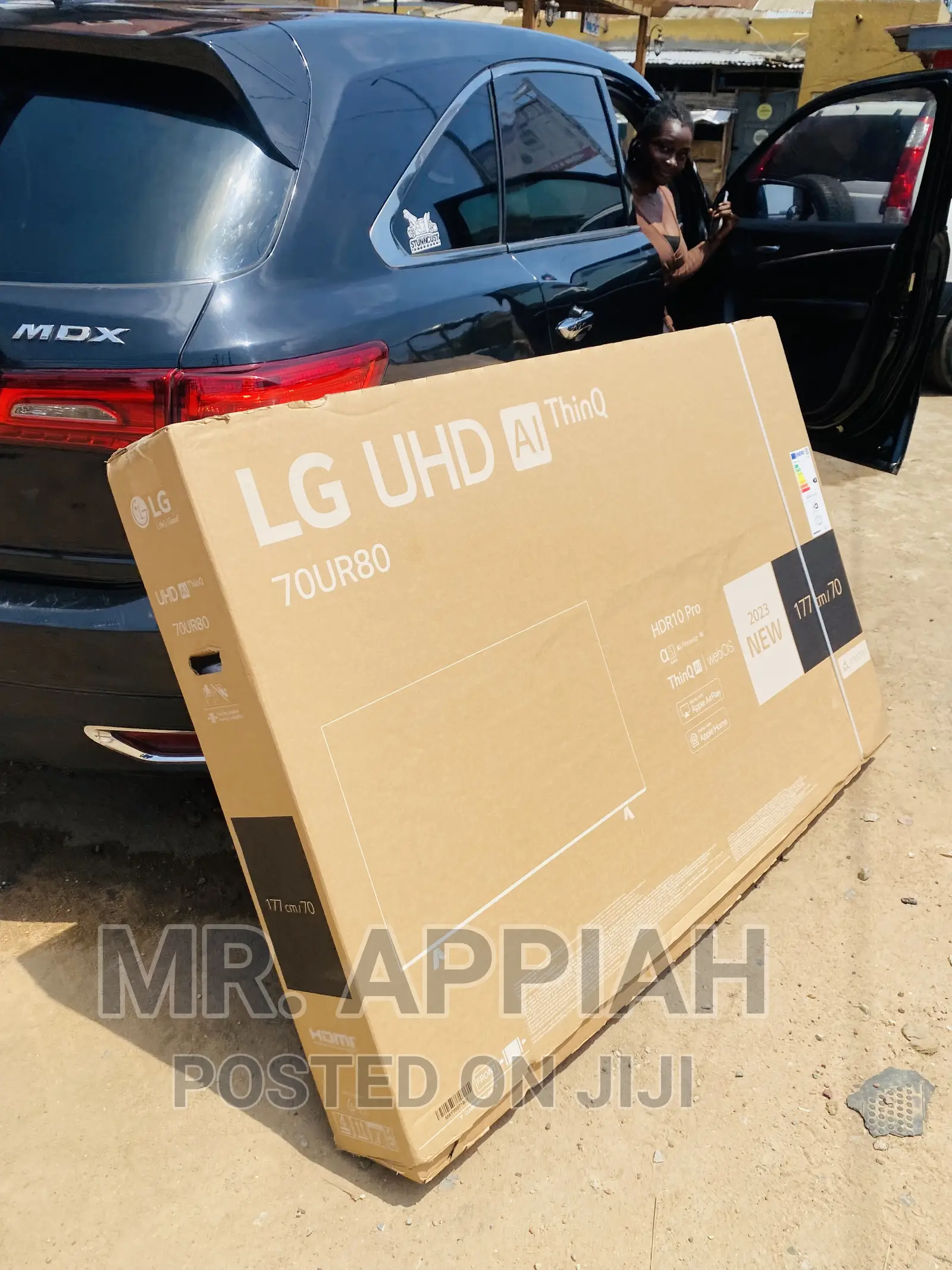 Reliable LG 70 Inch Uhd Smart Tv(Black) 70UR80003.
