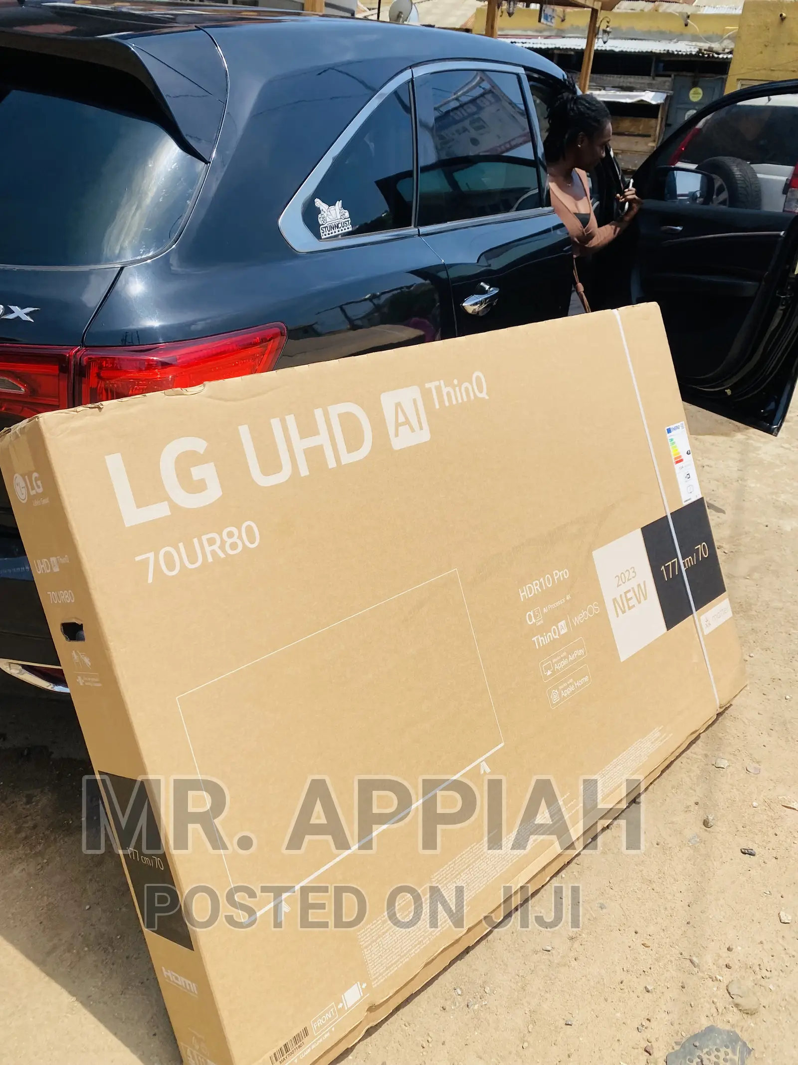 Reliable LG 70 Inch Uhd Smart Tv(Black) 70UR80003.