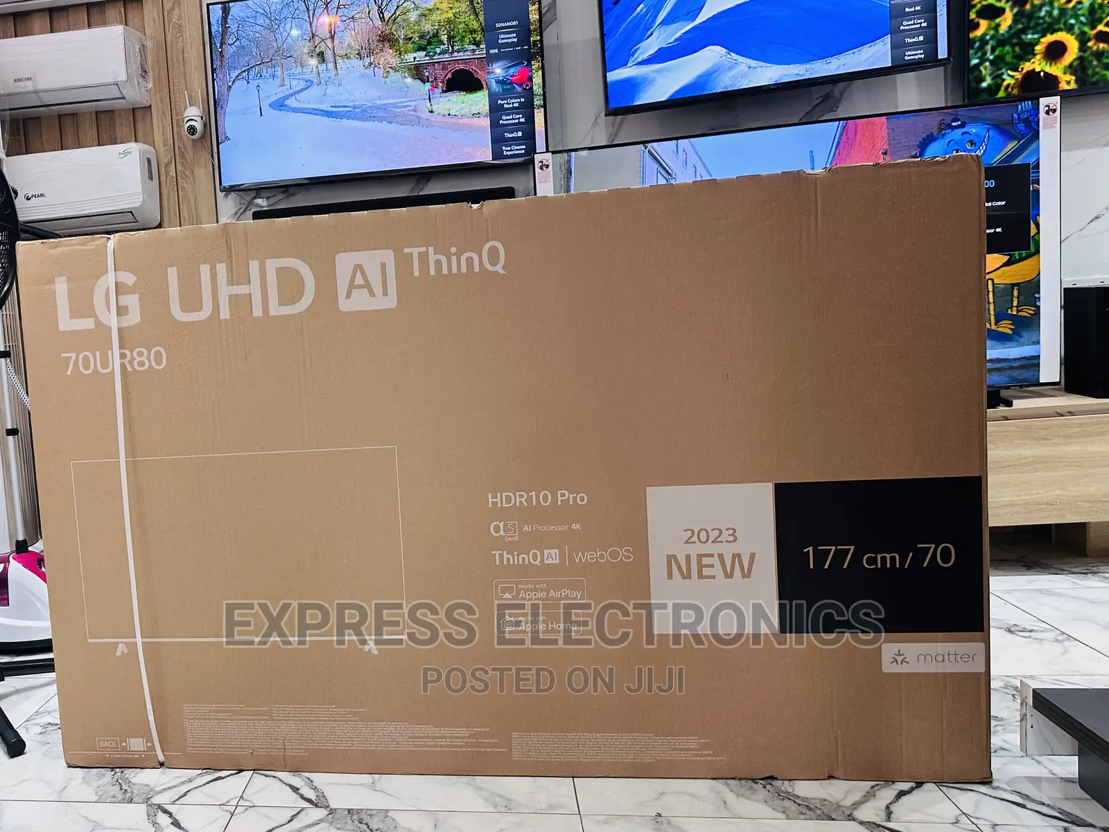 Tune Into Quality LG UHD Smart 70”UR80003 Tv 