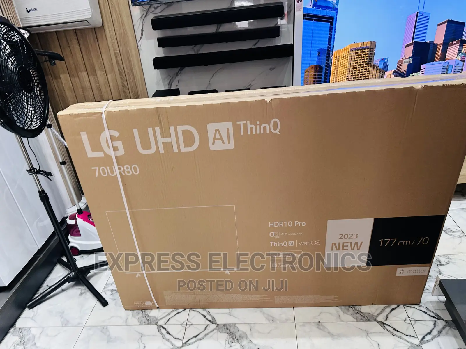 Tune Into Quality LG UHD Smart 70”UR80003 Tv 