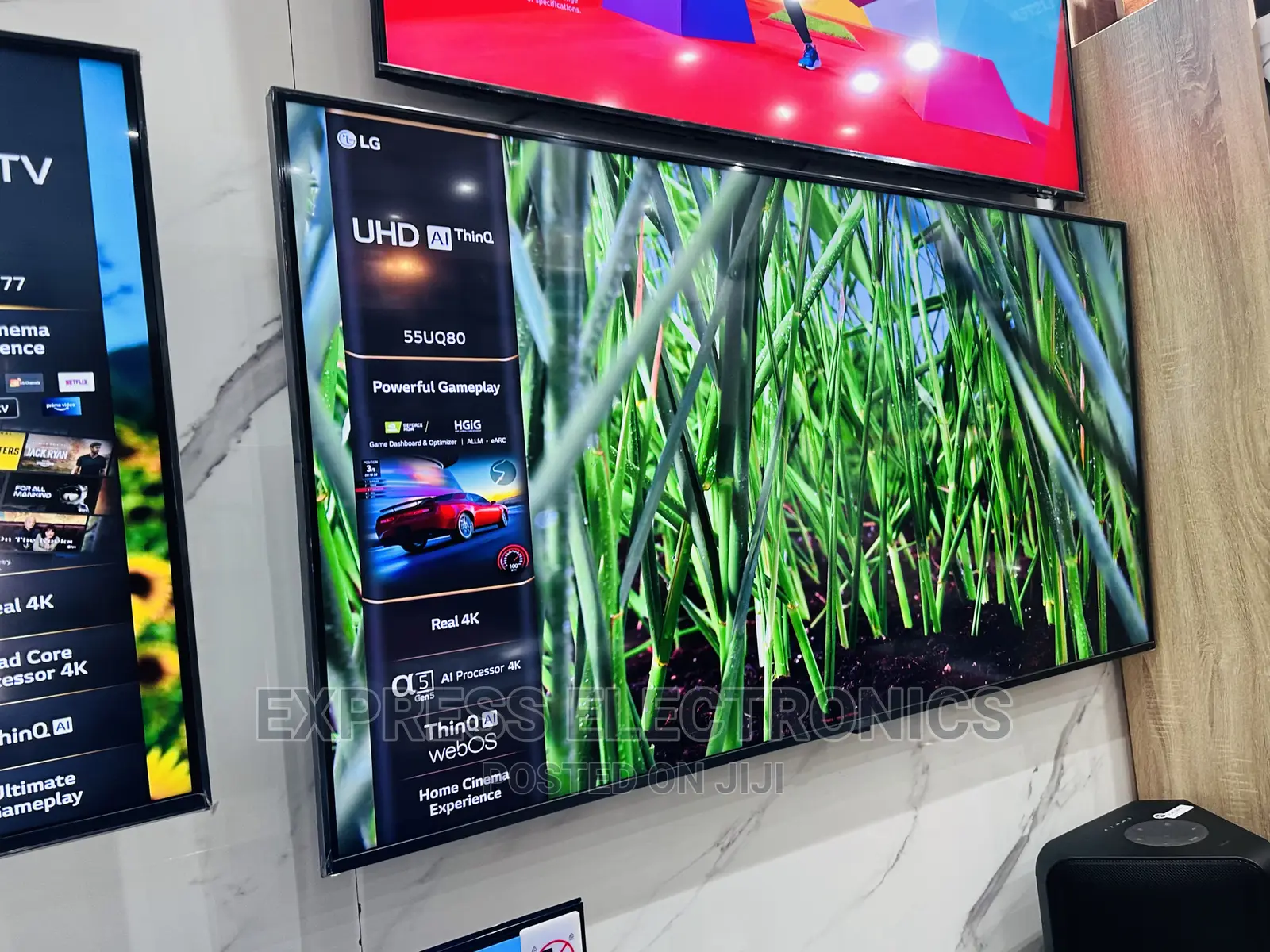 Sealed in Box Slim Sleek UHD Smart LG 55”UQ75000