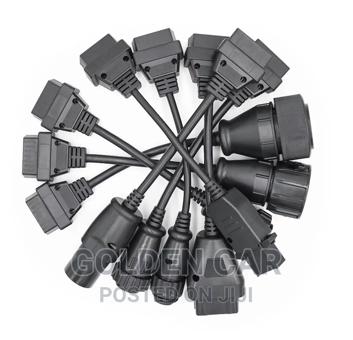 Autocom-Delphi Obd Adapter Cables for Trucks 8in1 Sets