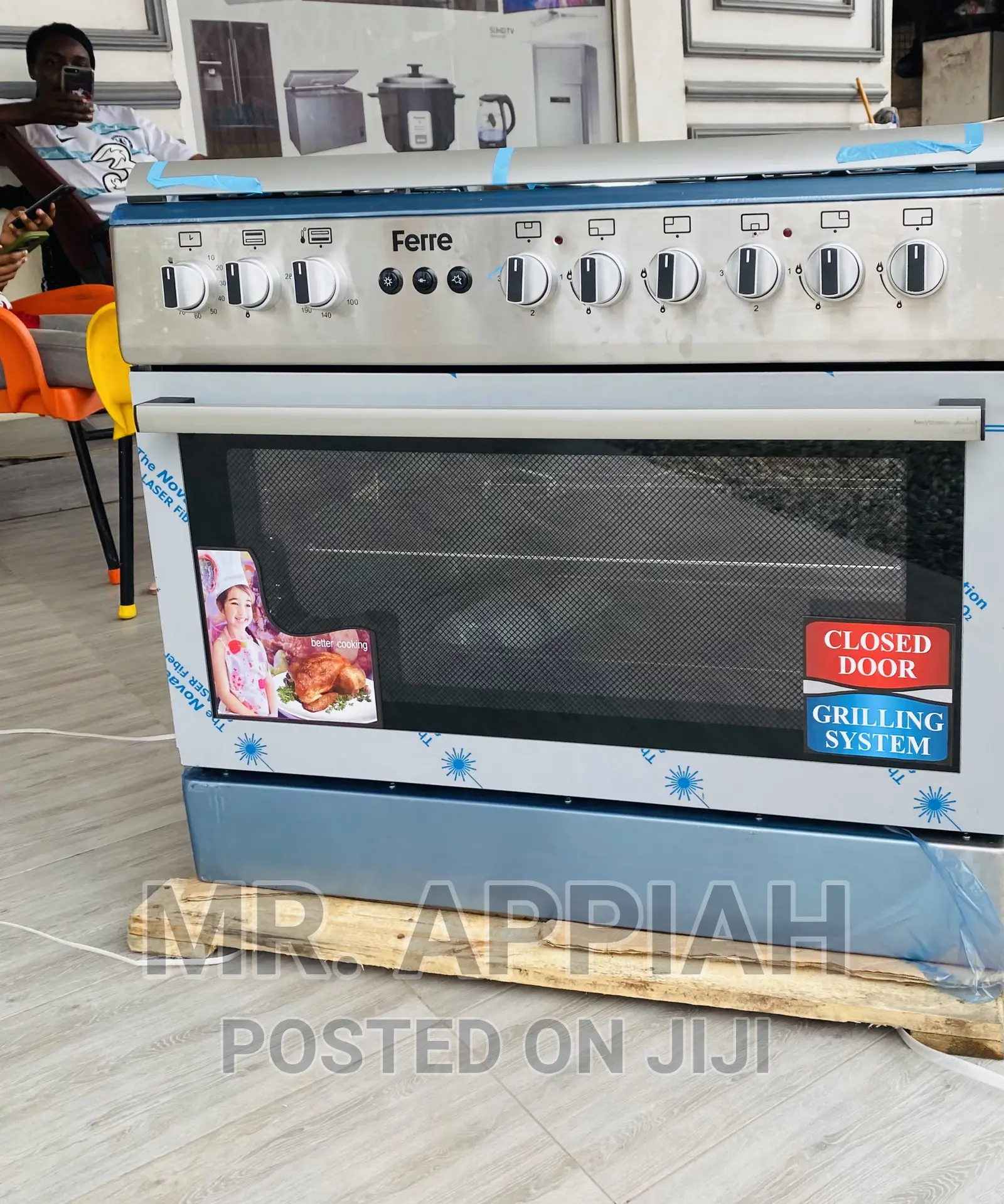 Purchase Original Ferre 4 Gas Burner + 1 Electric Cooker.