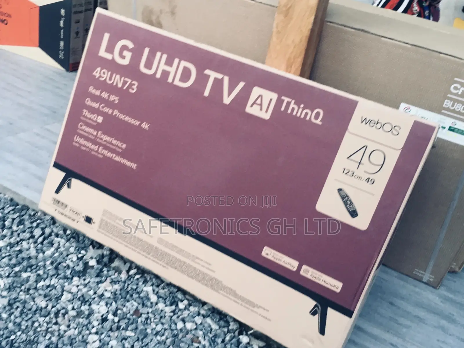  Smart Lg 49 Inches Glossy  UN73 Crystal UHD Tv