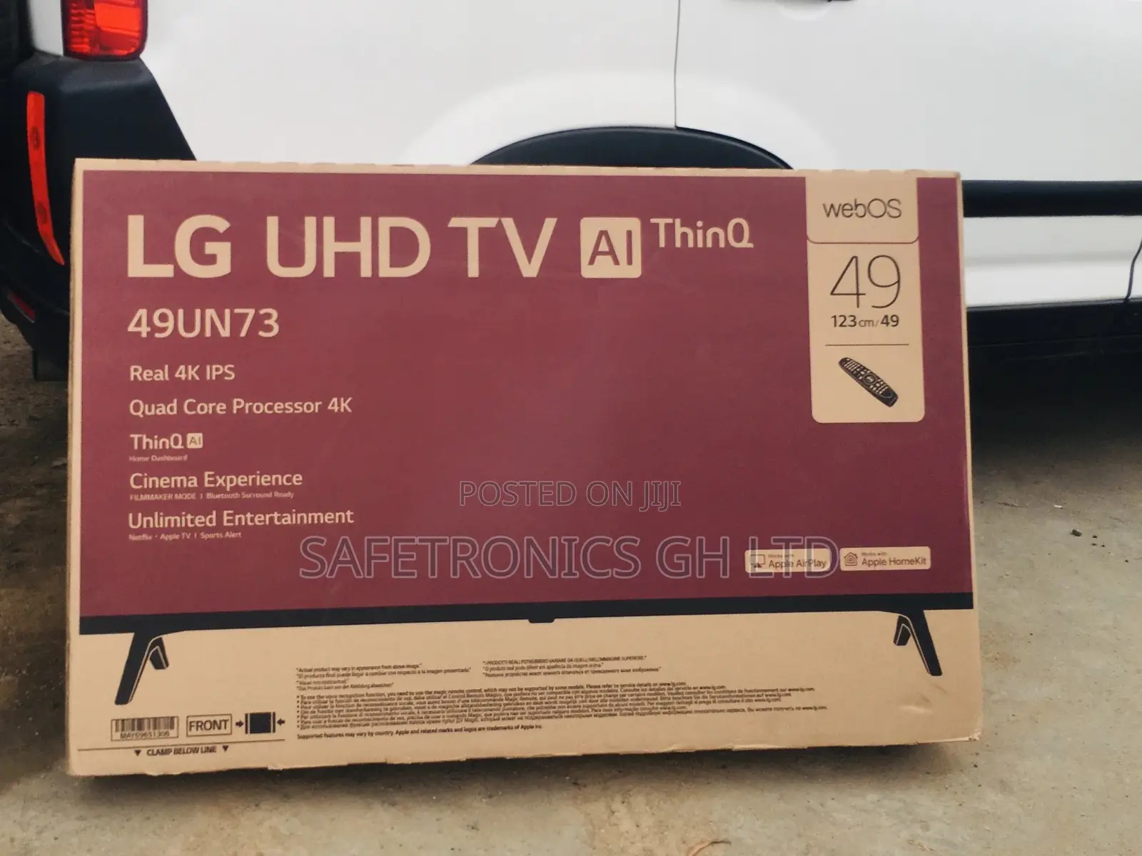 UHD Crystal Lg 49 Inches Glossy LED UN73 Quality Tv