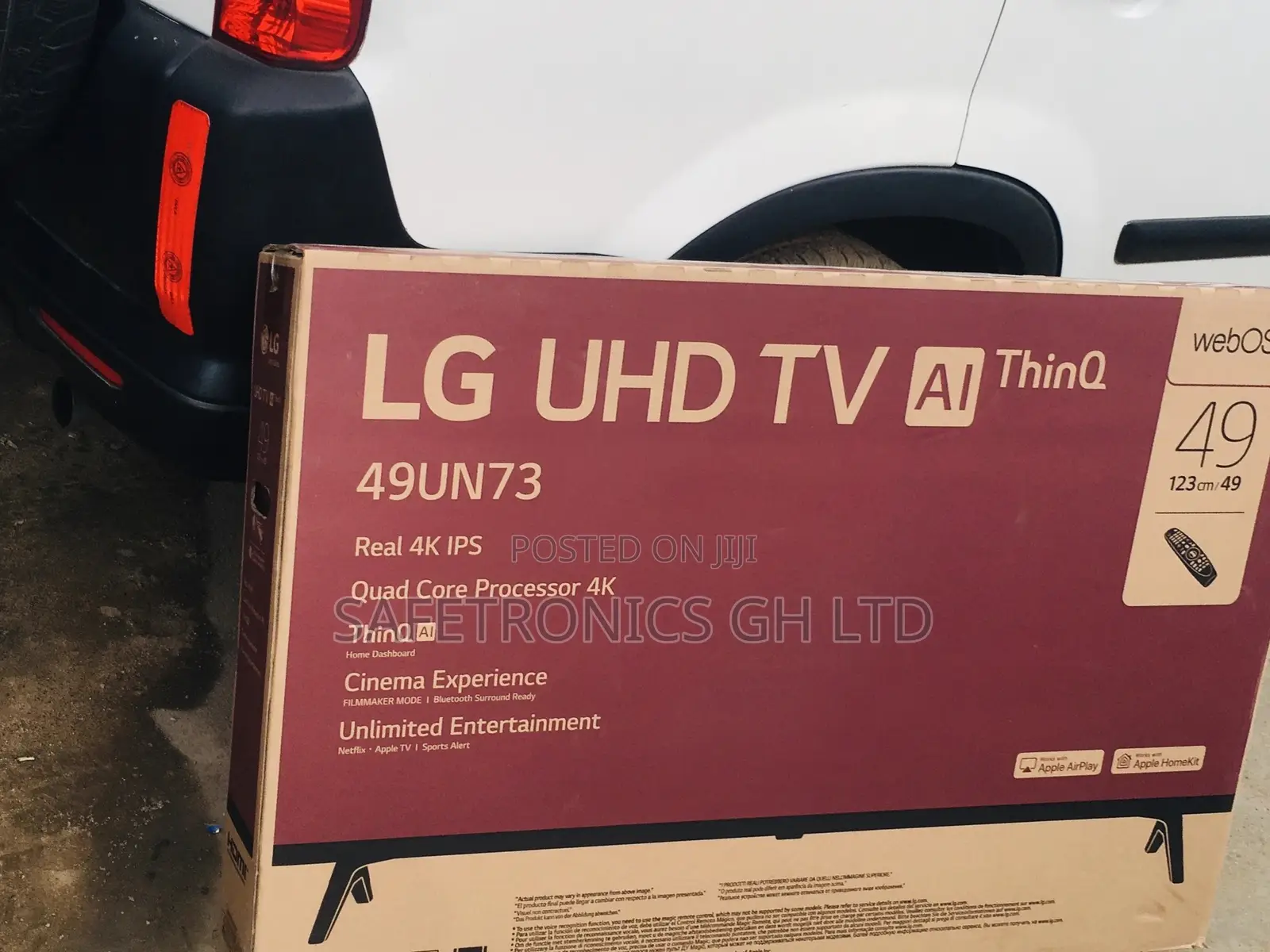 UHD Crystal Lg 49 Inches Glossy LED UN73 Quality Tv