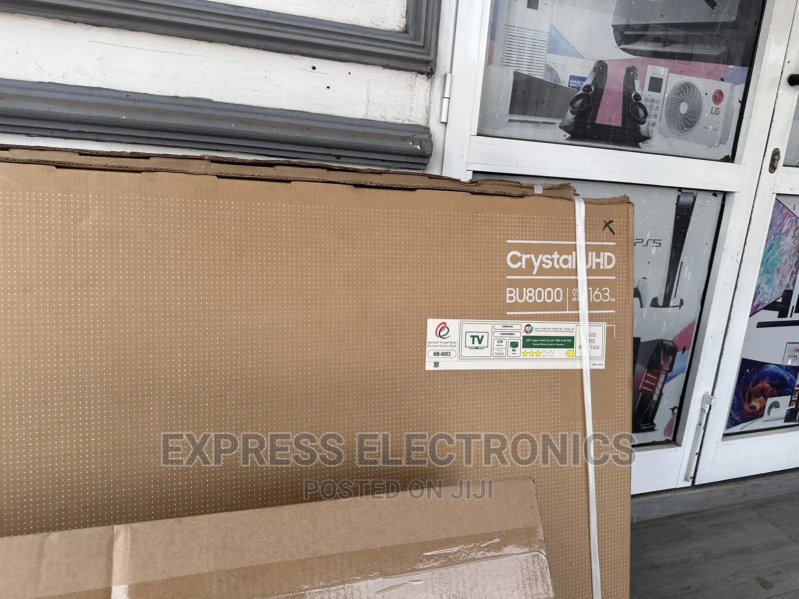 Smart BU80 65 Inch Crystal UHD LED Samsung Tv