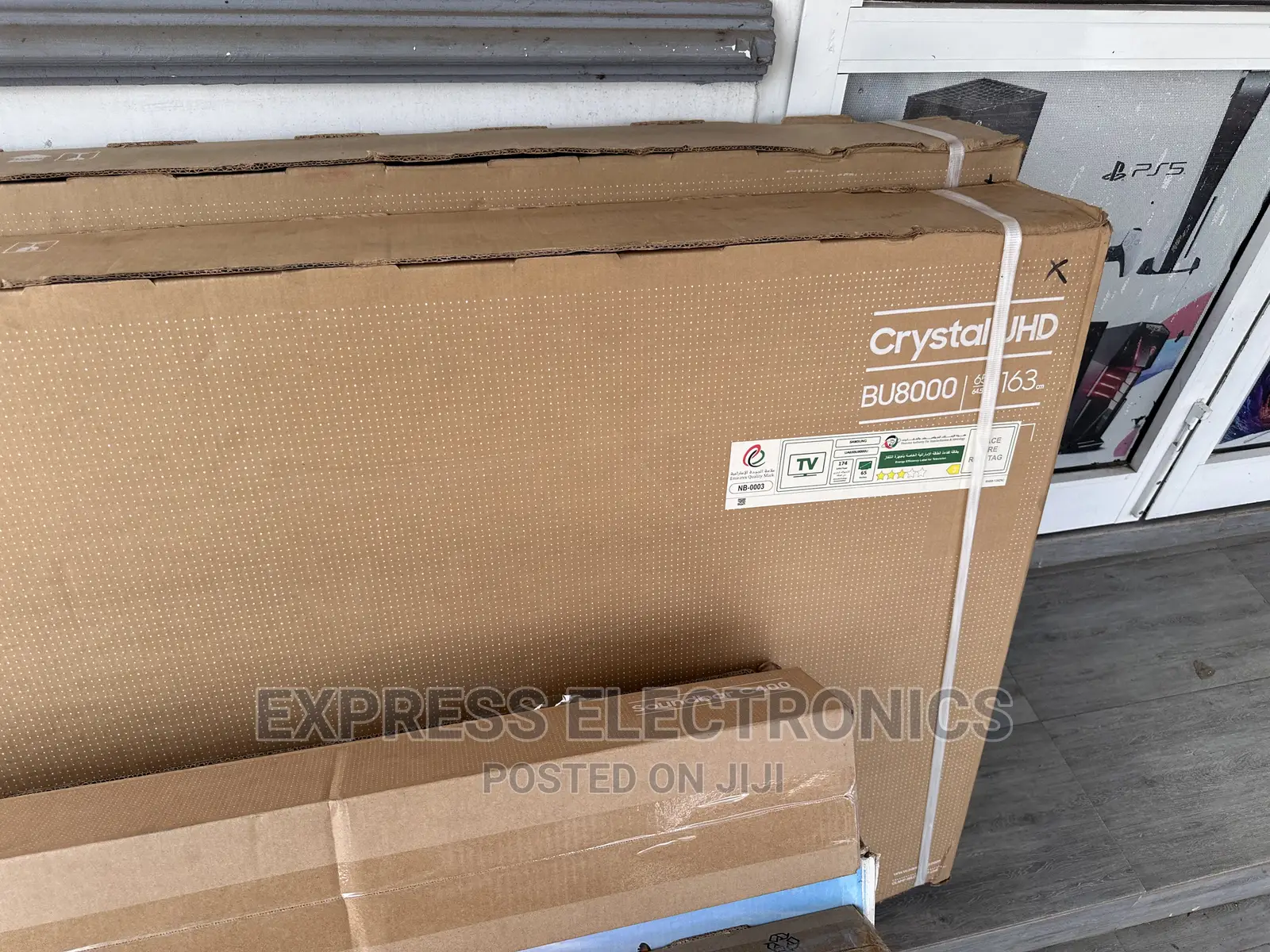  Samsung 65 Inch Crystal BU80 Smart UHD Glossy LED Tv
