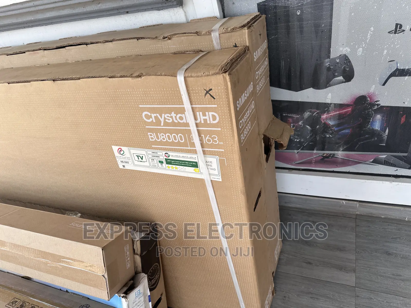 Crystal Samsung Glossy LED 65 Inch Bu80 Smart UHD Ultra 