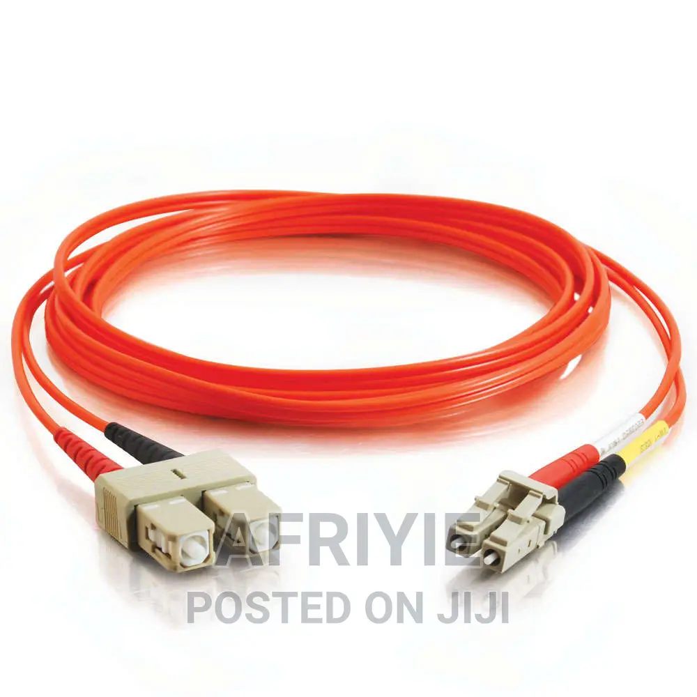 LC-SC Duplex Multimode Fiber Optic Cable