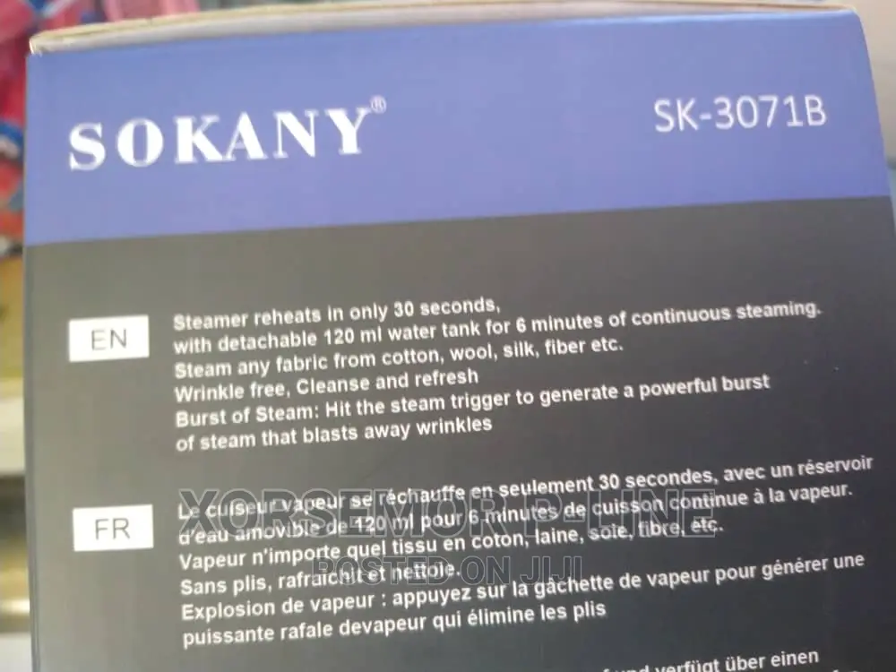 Sk-3071b Handheld Steam Iron