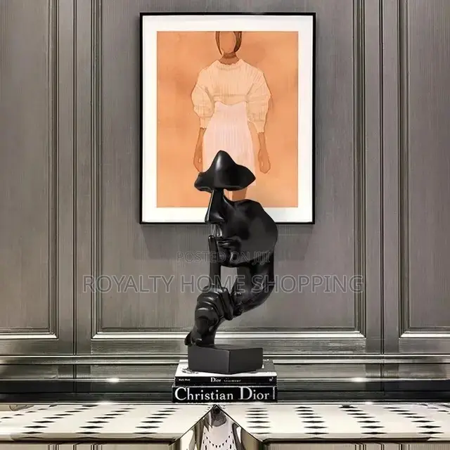 Silence Is Golden Figurine Ornaments