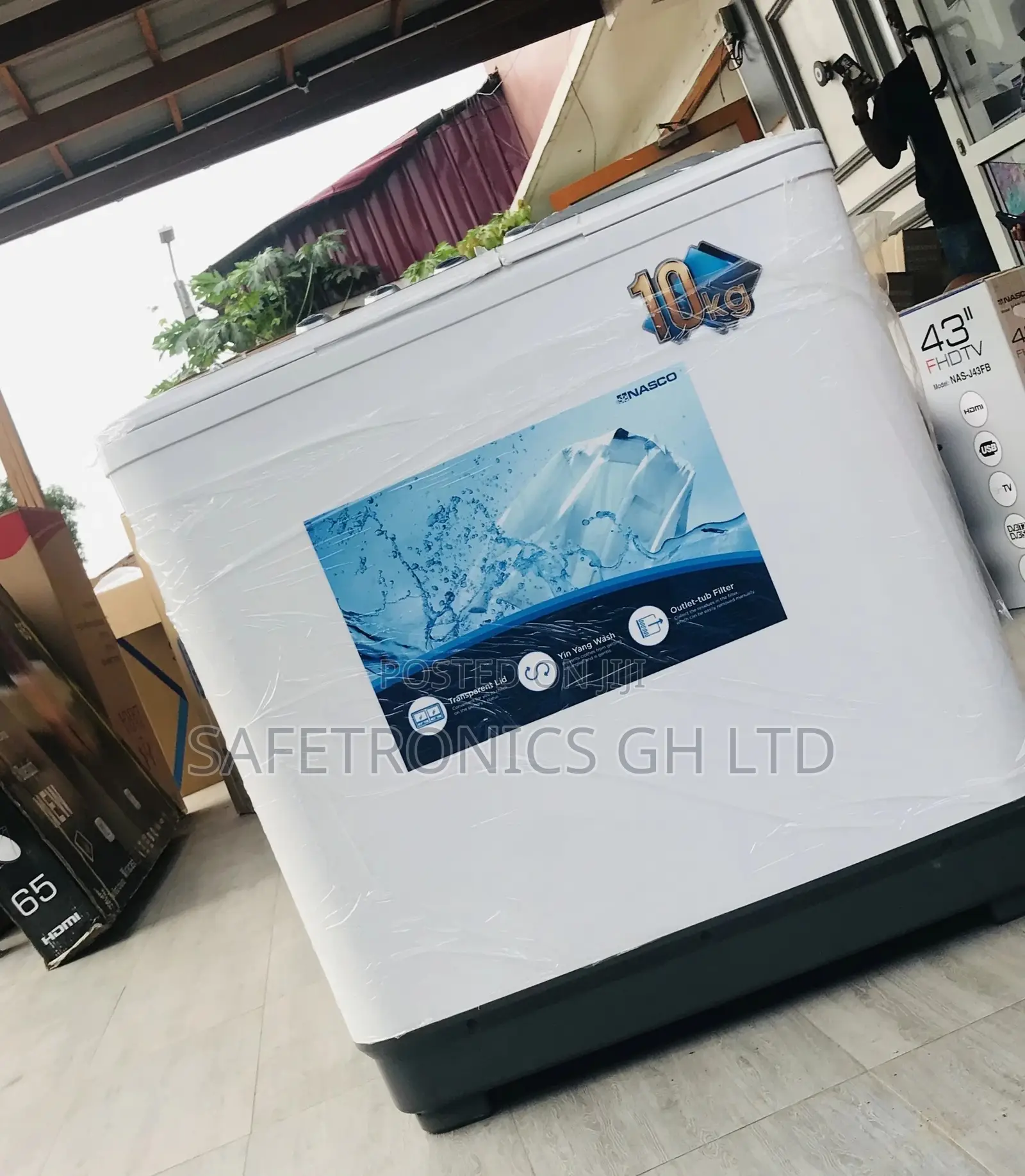 Purchase Topload Semiautomatic Nasco 10kg Washingmachine 