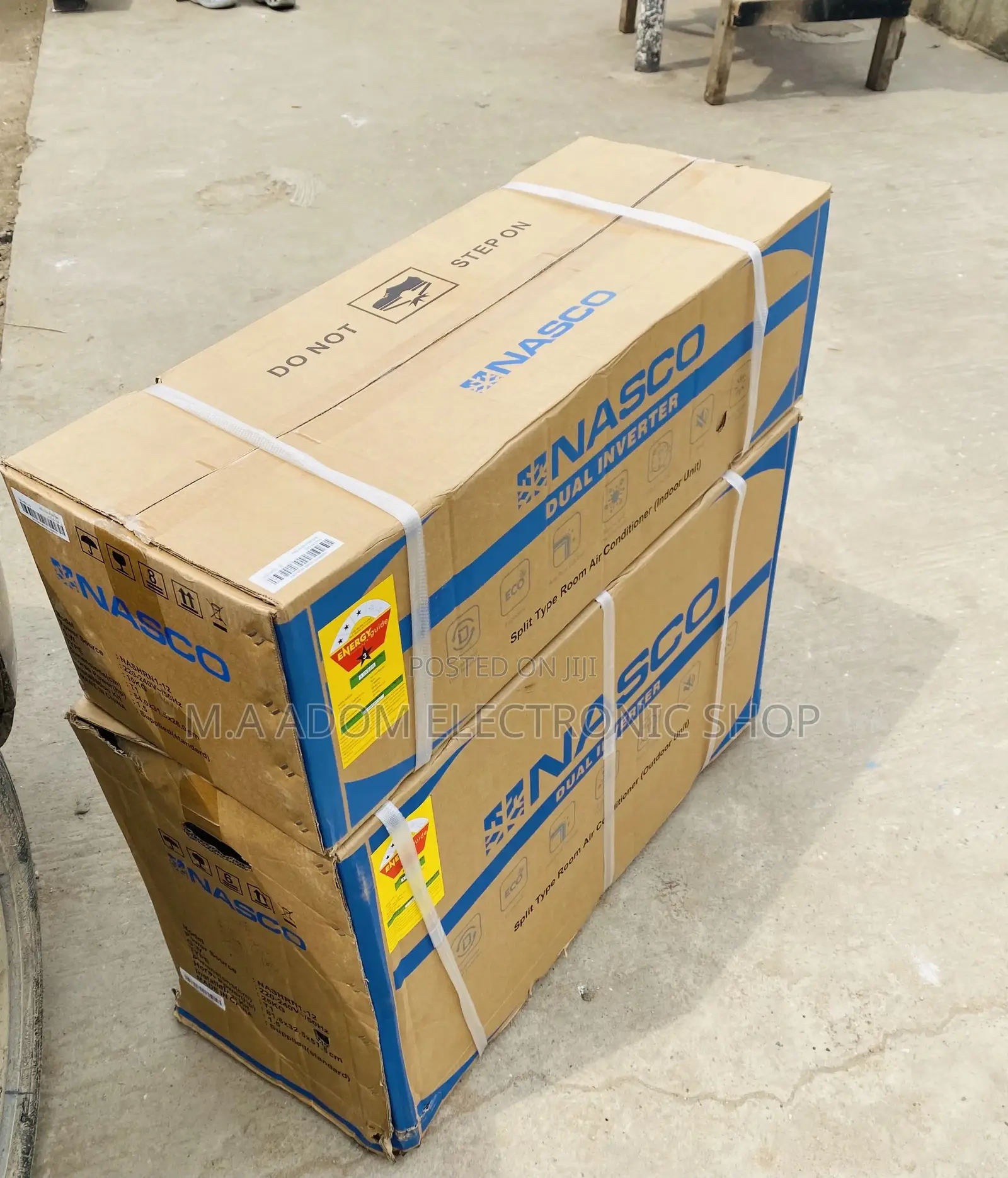 Sealed in Box Nasco 2.5hp Split Type Air Conditioner 