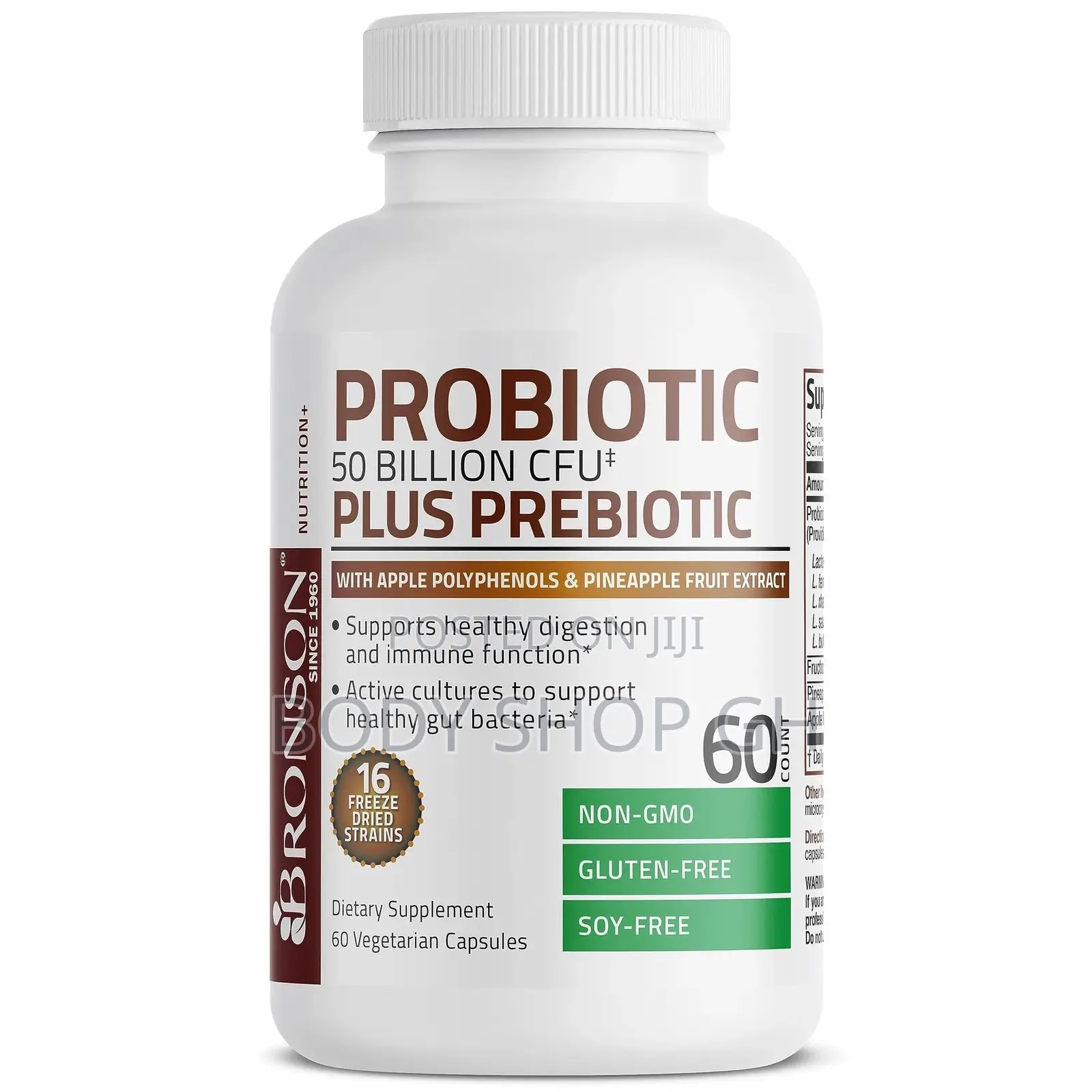 Probiotic 50 Billion Cfu + Prebiotic -Digestion and Immunity