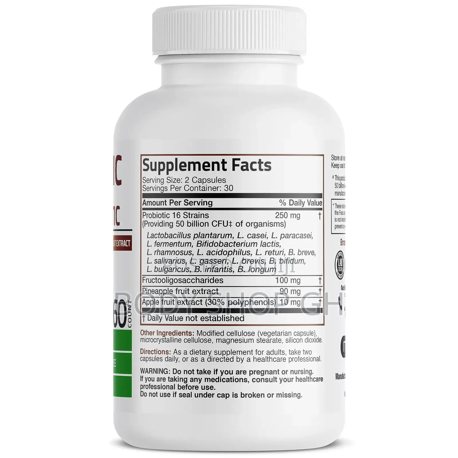 Probiotic 50 Billion Cfu + Prebiotic -Digestion and Immunity