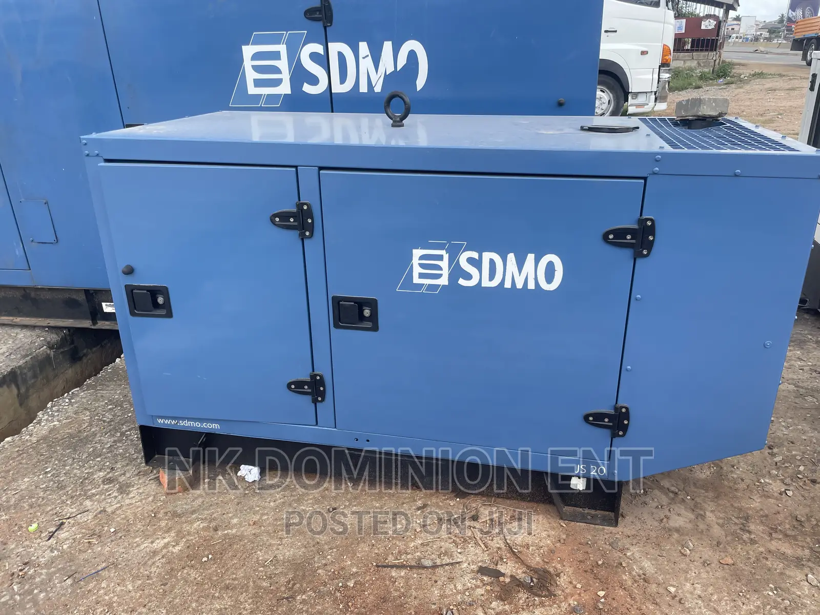 Blue Used Diesel Generator 22kva