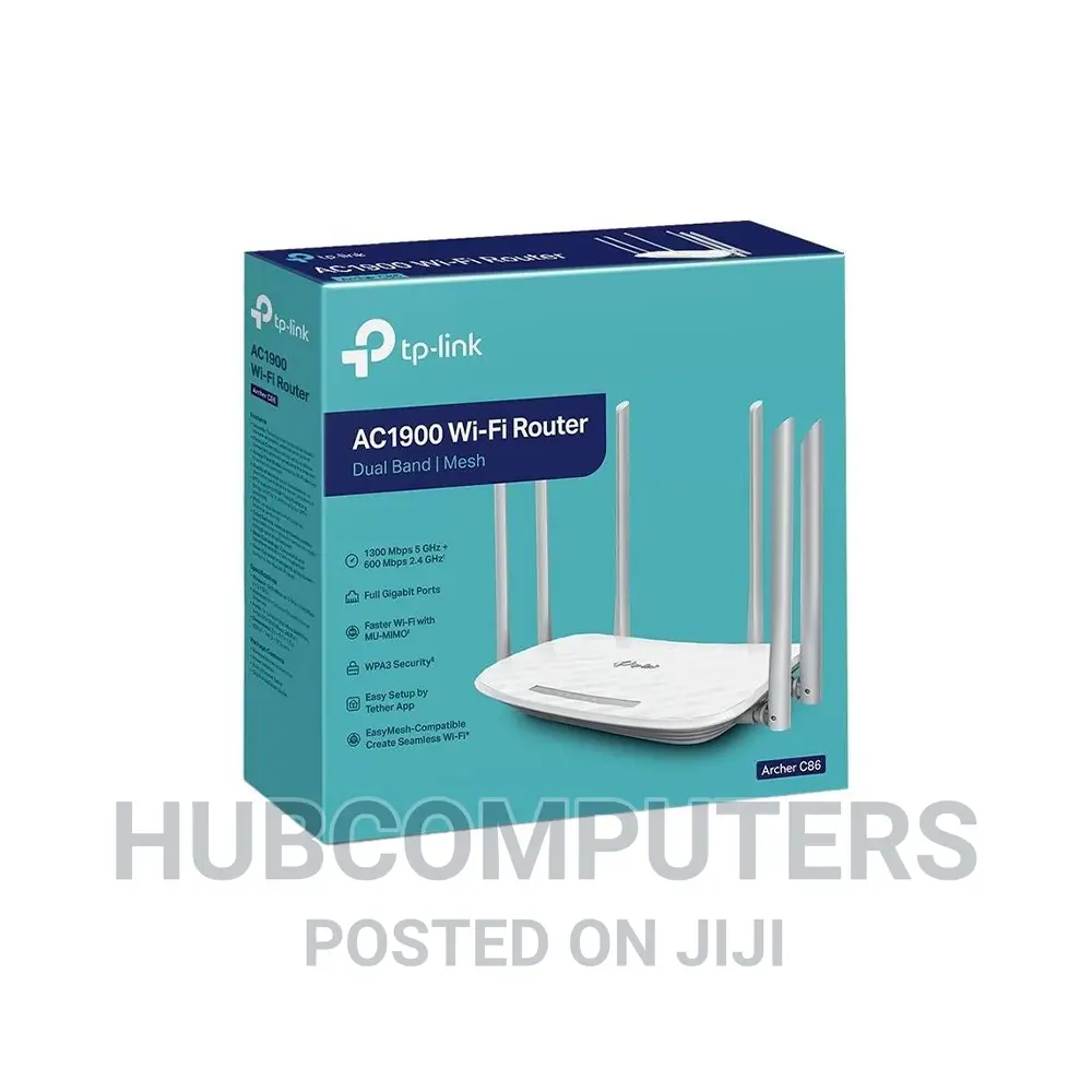 Tp-Link Archer C86 Ac1900 Dual Band Mesh Wireless Router