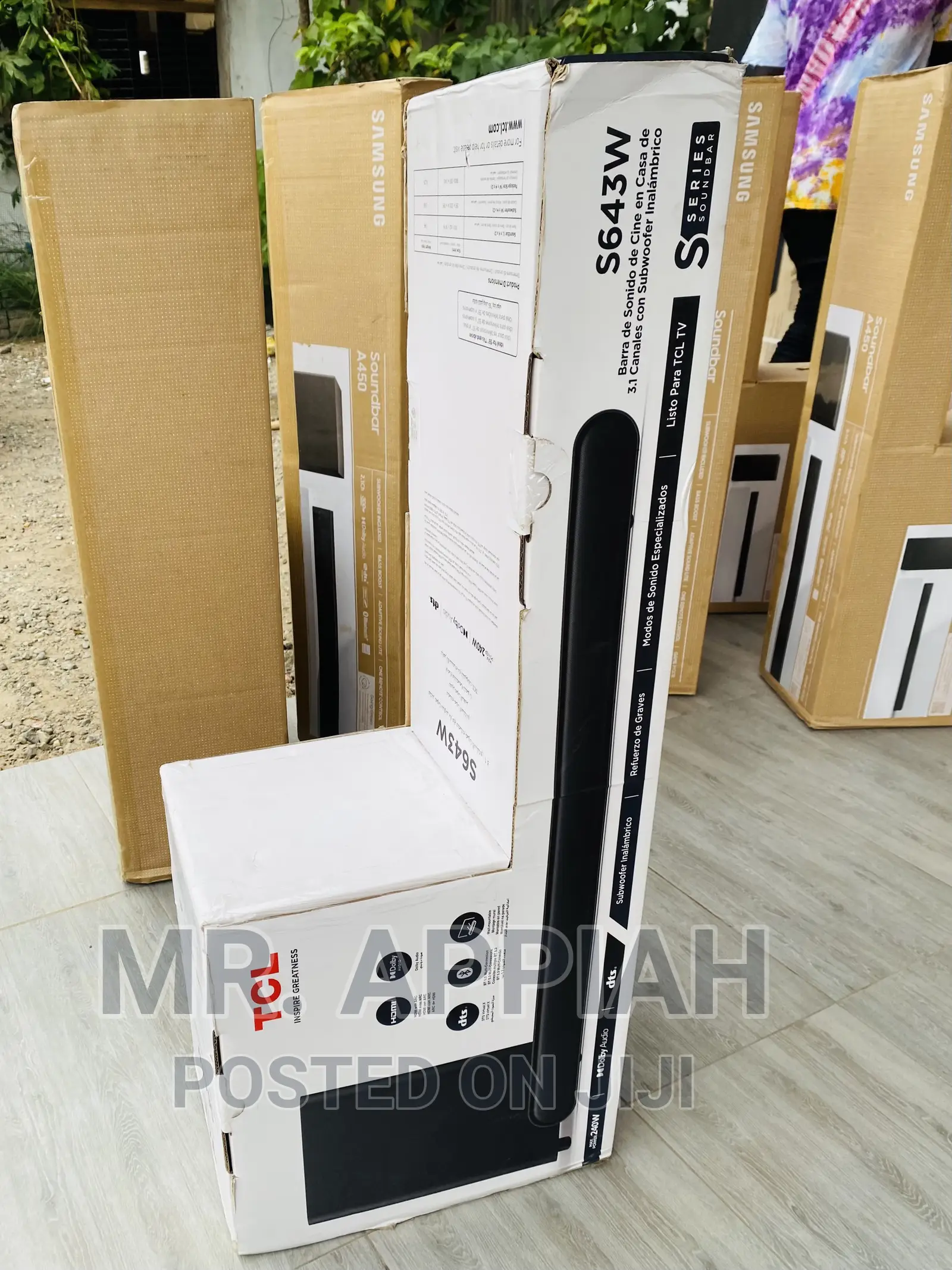 Effective TCL 3.1channel Sound Bar System(S643W)240watt