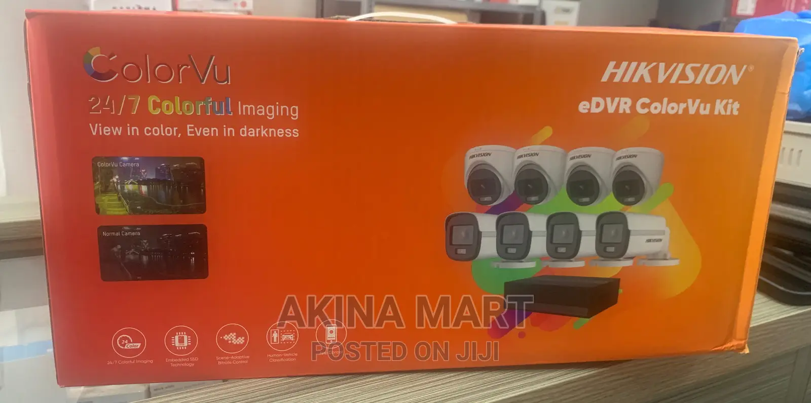 8channel Hikvision Full Color Edvr With 1TB SSD