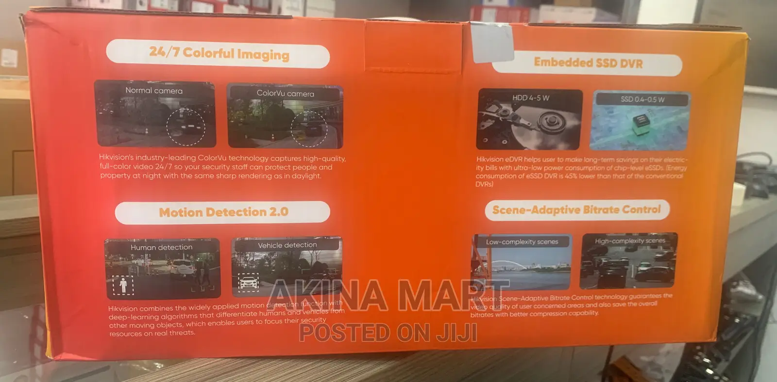8channel Hikvision Full Color Edvr With 1TB SSD