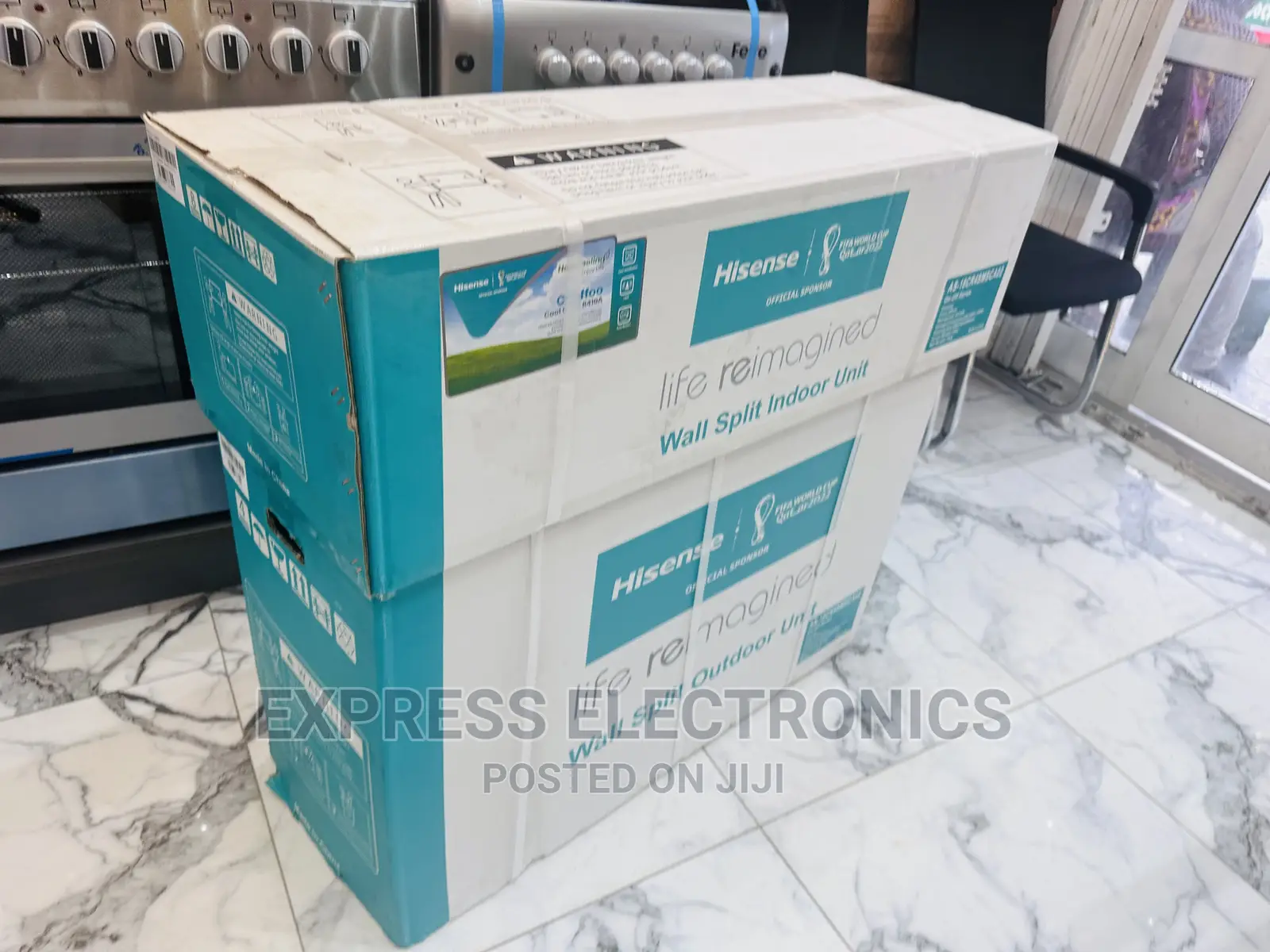 Look  Very Nice Split White Hisense R410 Gas 2.5hp AC