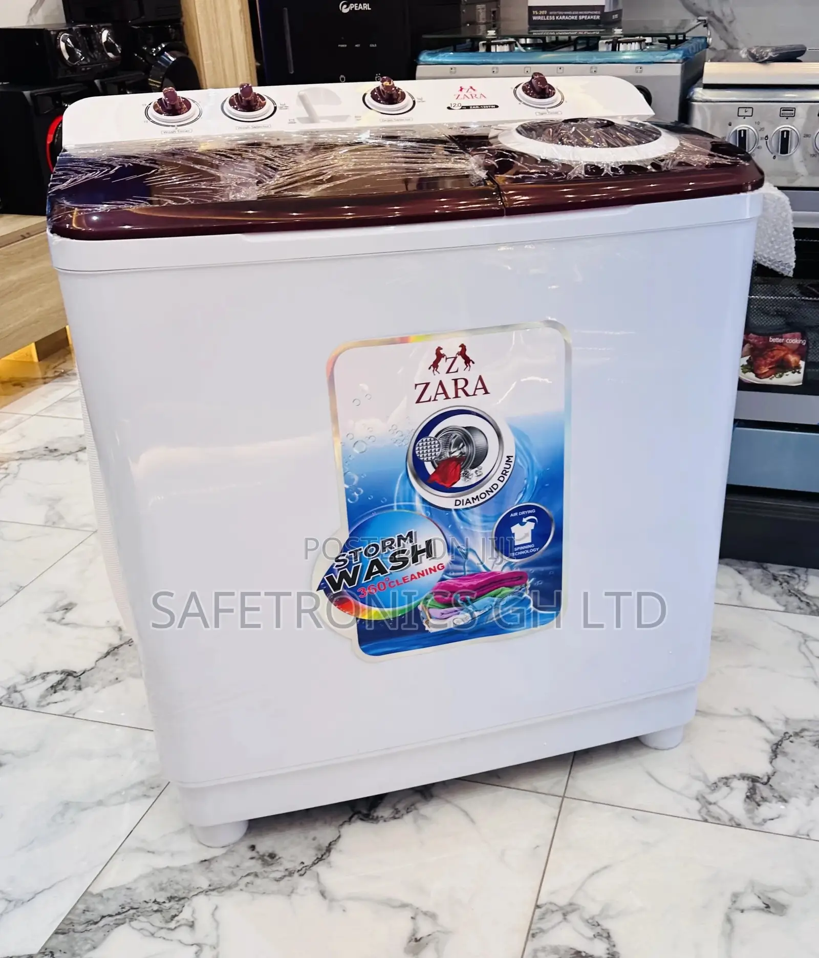 7kg Washingmachine Topload Semiautomatic Zara Essential 