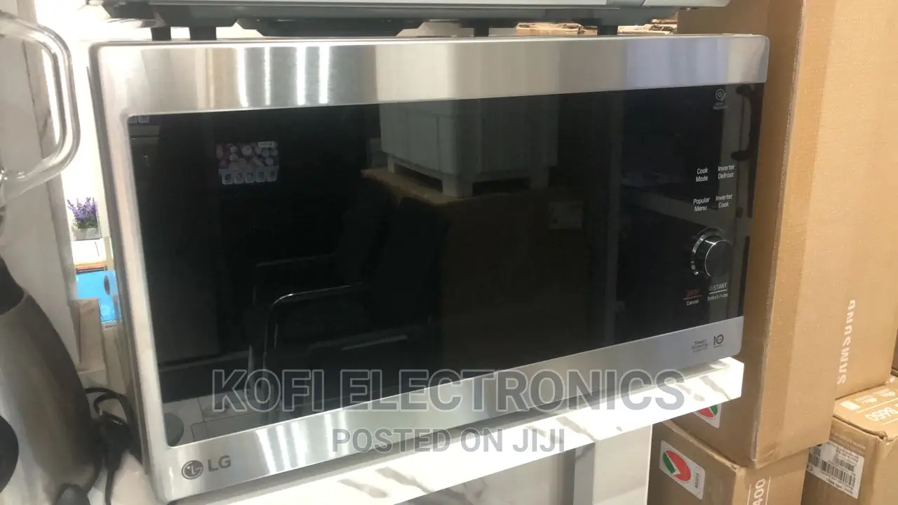 Durable LG MH8265CIS 42 Litres Silver Neochef Smart Inverter