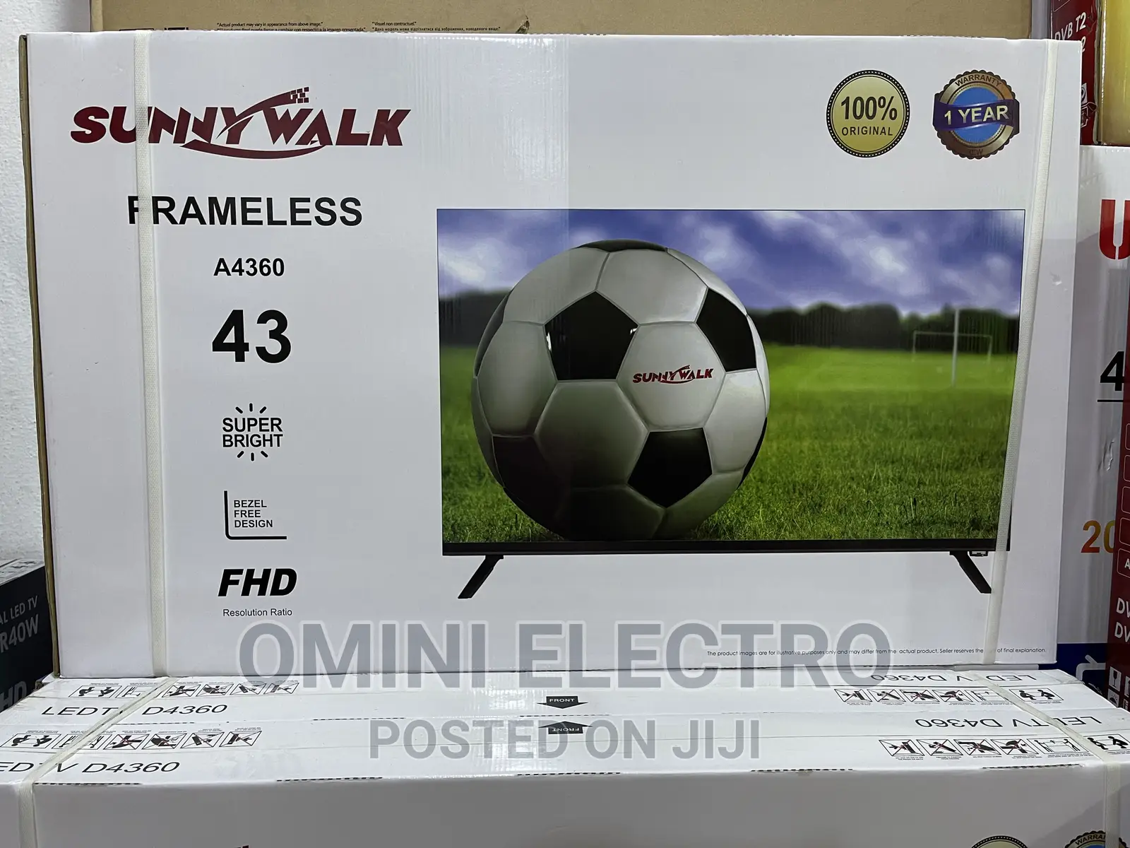 Brand New Sunny 43 Digital Satellite Tv