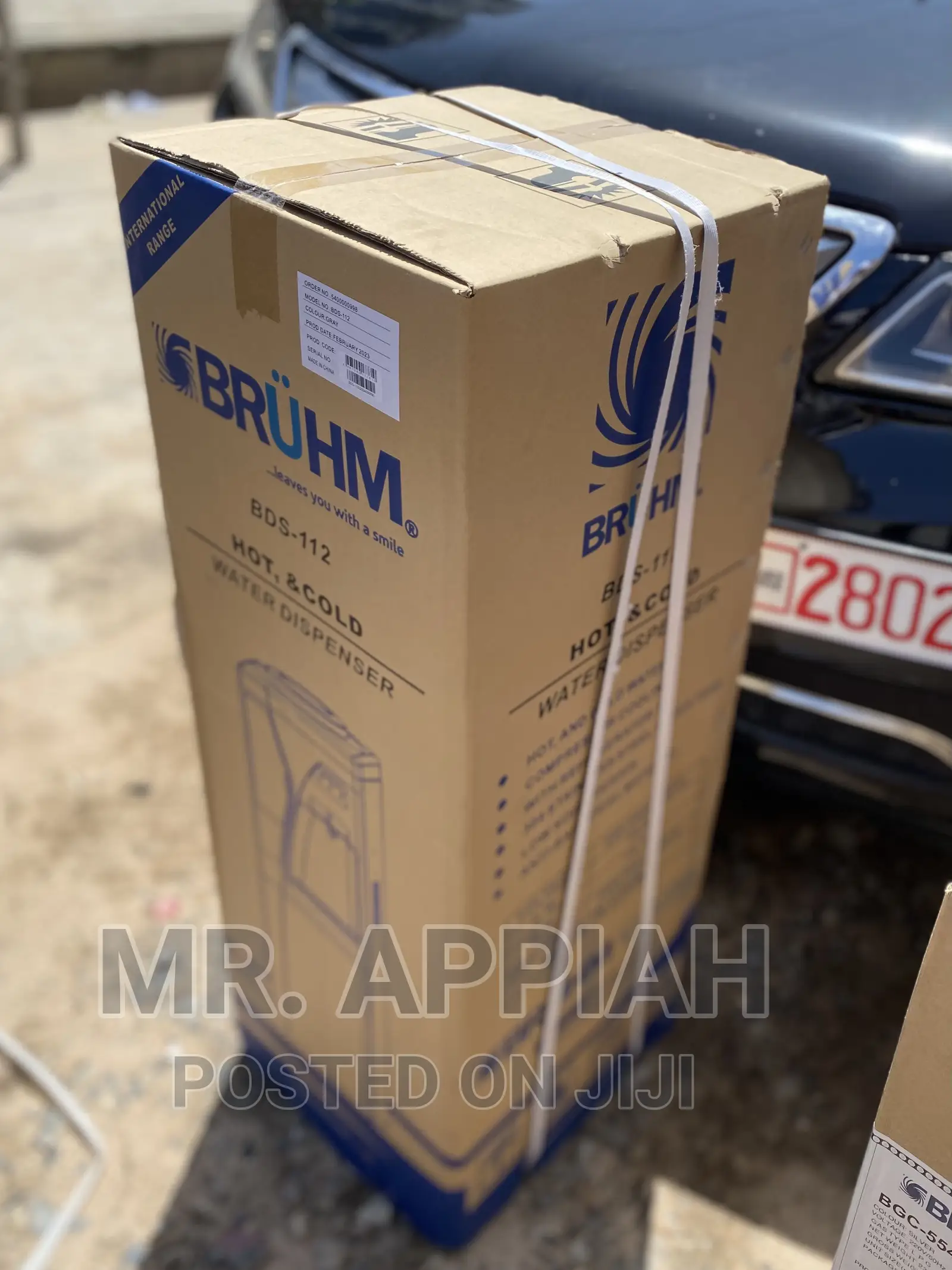 Super Chilling Bruhm Hot/Cold Water Dispenser BDS-112 