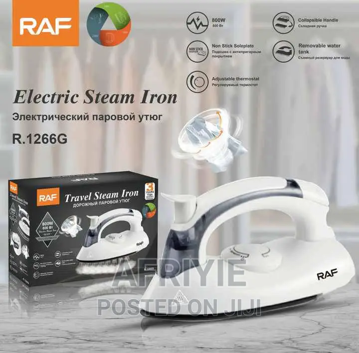 Foldable Portable Travel Steamer Dry Iron